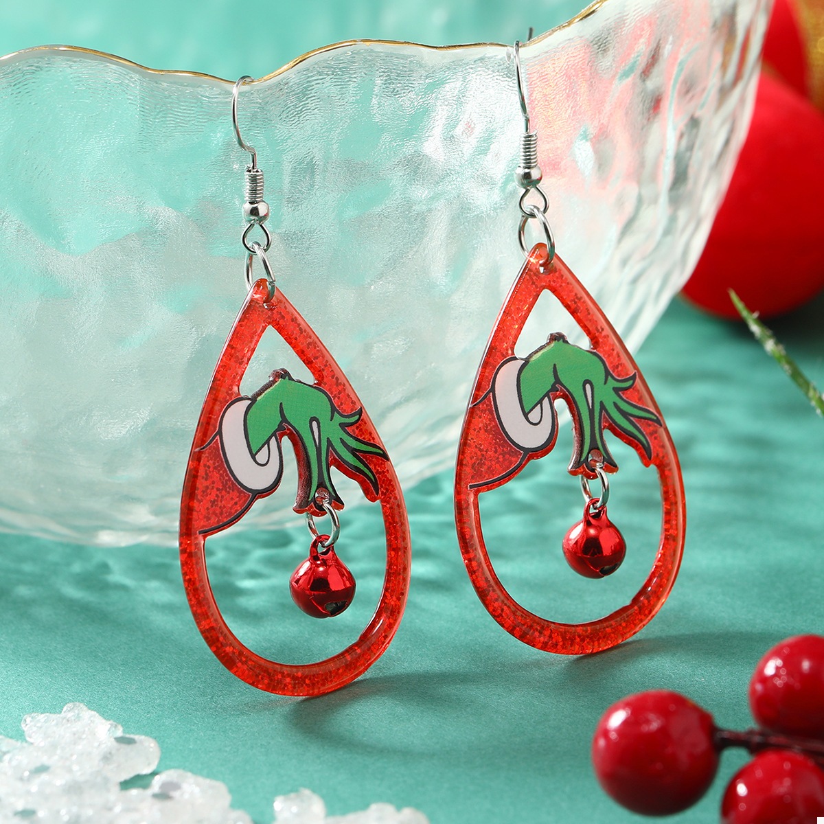 Halloween Teardrop Earrings