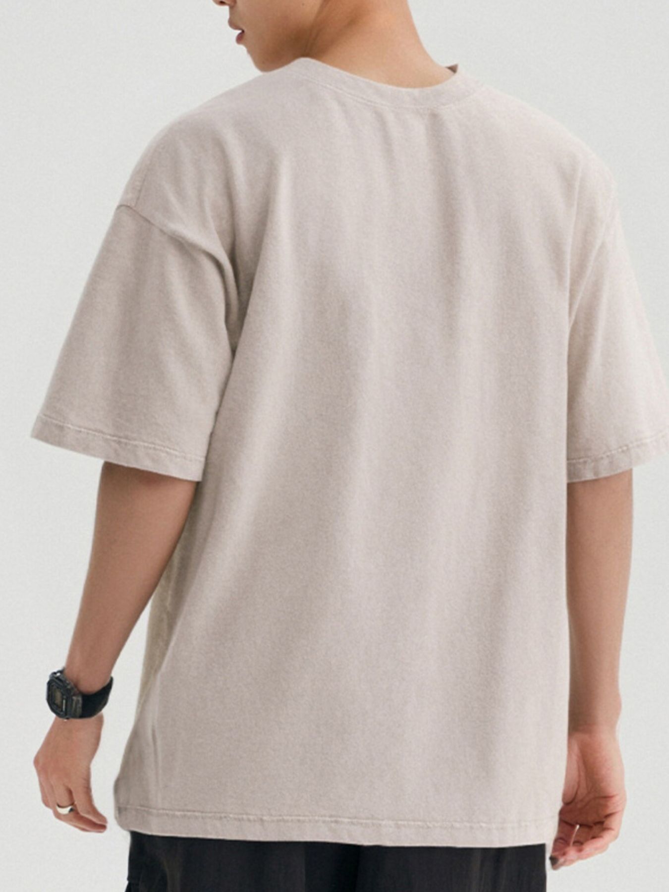 Men's Round Neck Short Sleeve T-Shirt