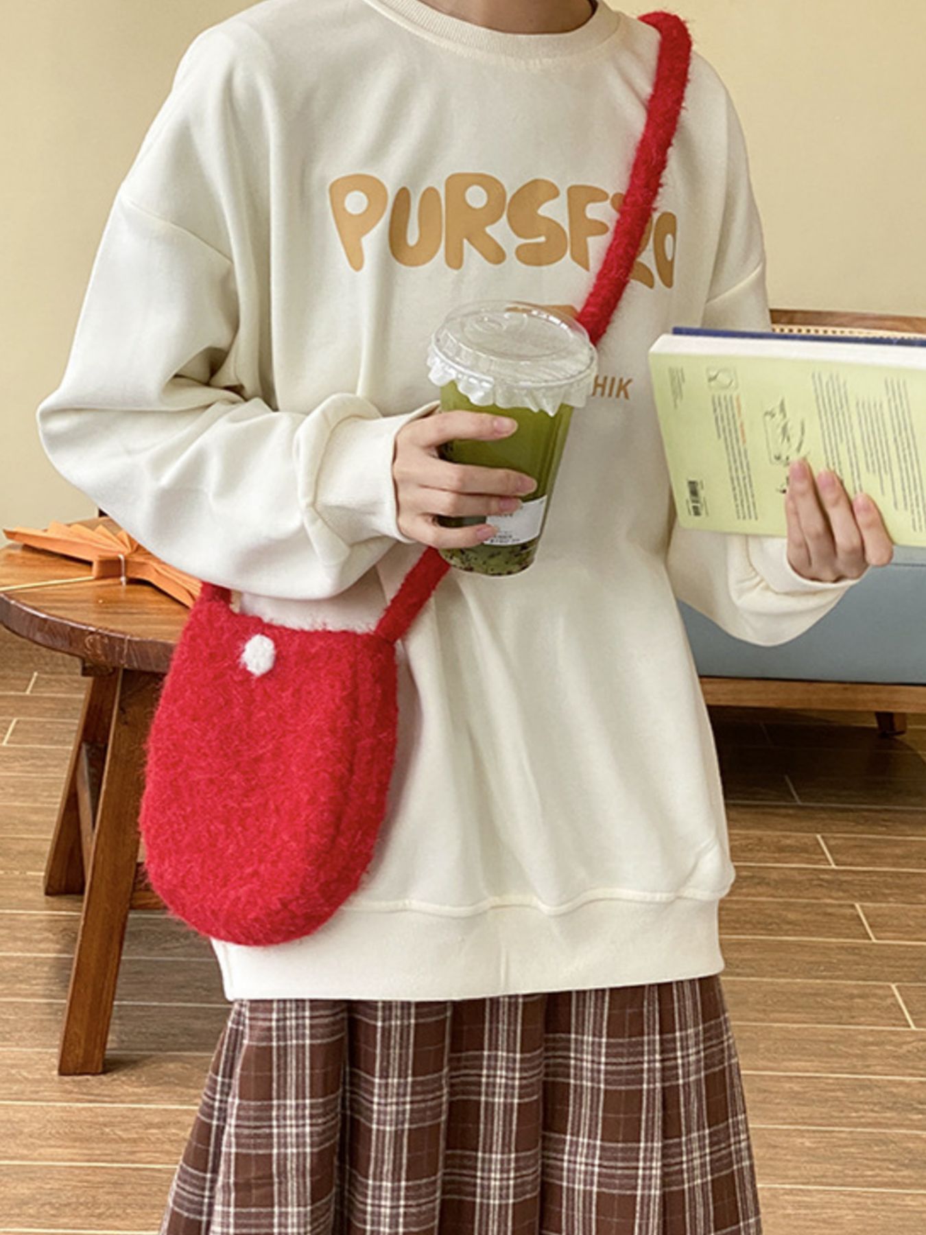 Lightweight Fluffy Crossbody Bag