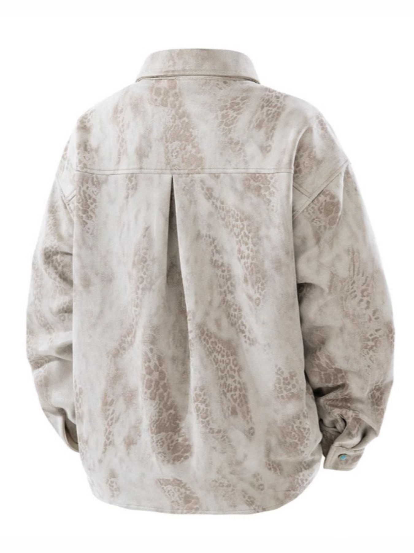 Men's Plus Size Button Up Casual Jacket