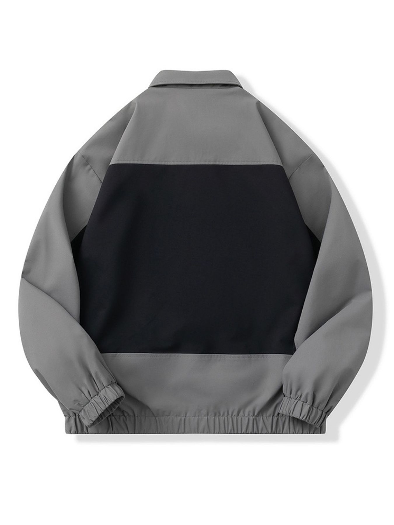 Men's Full Size Snap Down Long Sleeve Jacket Plus Size