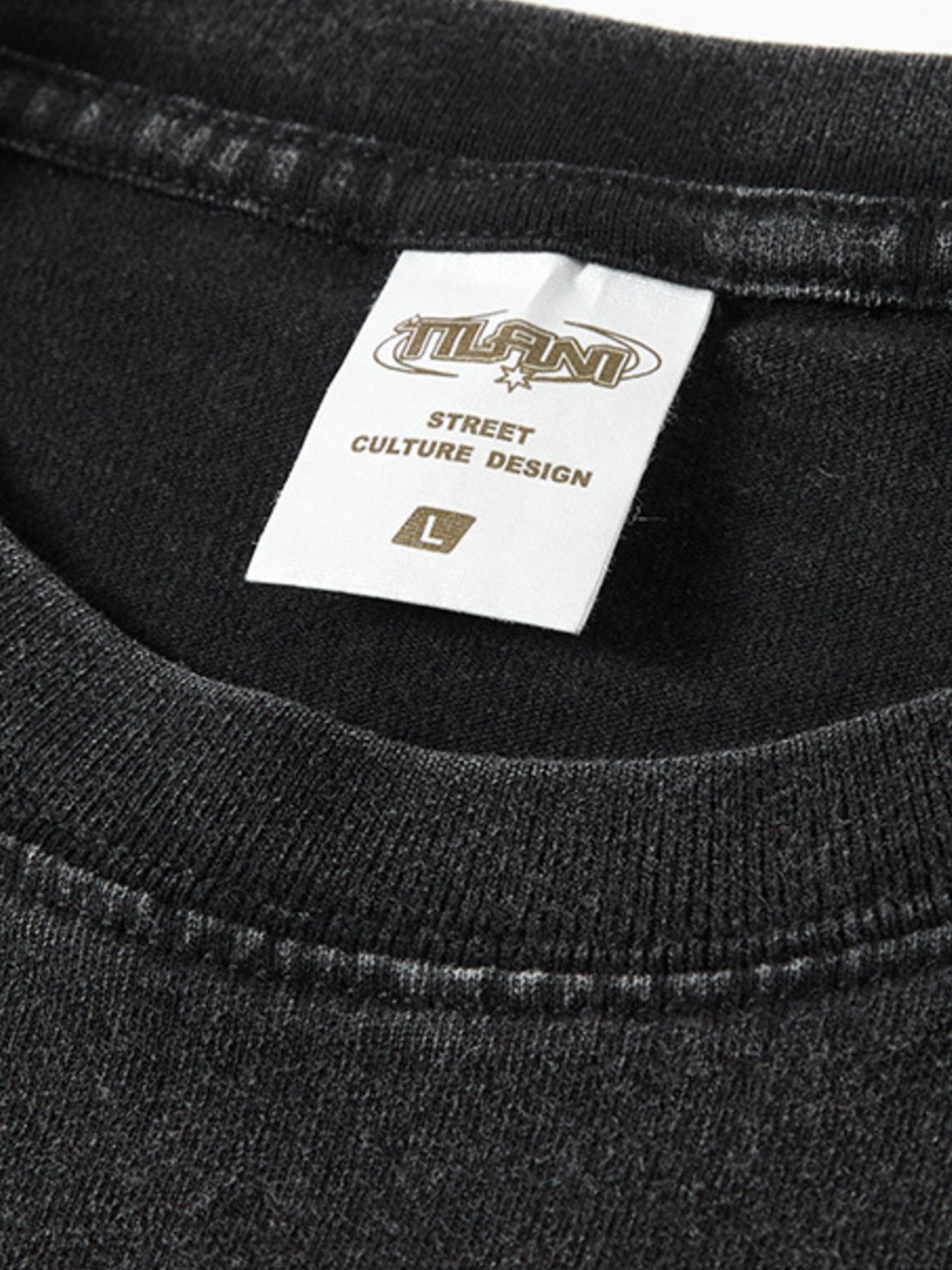 Men's Full Size Short Sleeve Round Neck Washed T-Shirt Plus Size