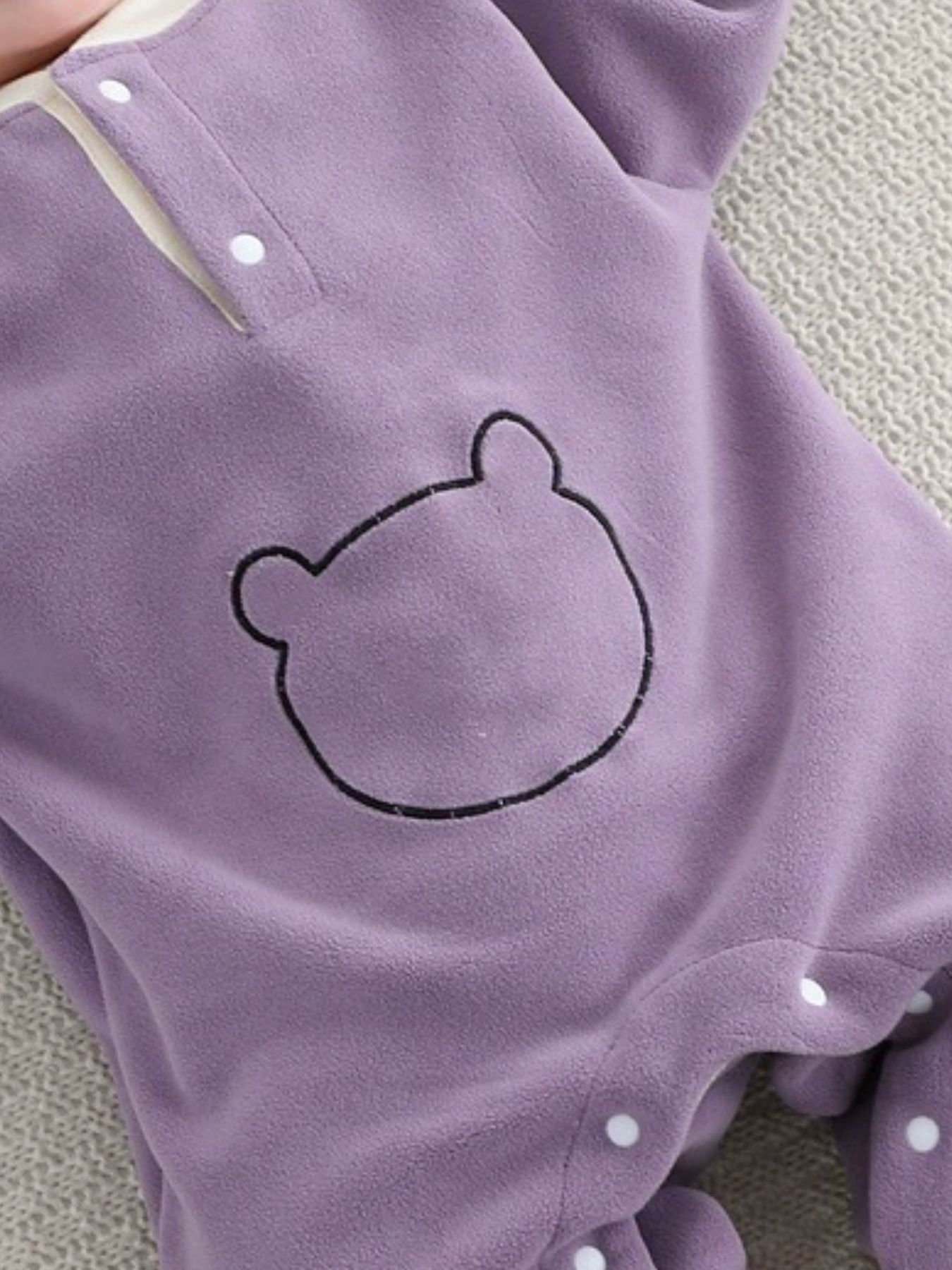 Children's Cute Bear Long Sleeve One-Piece