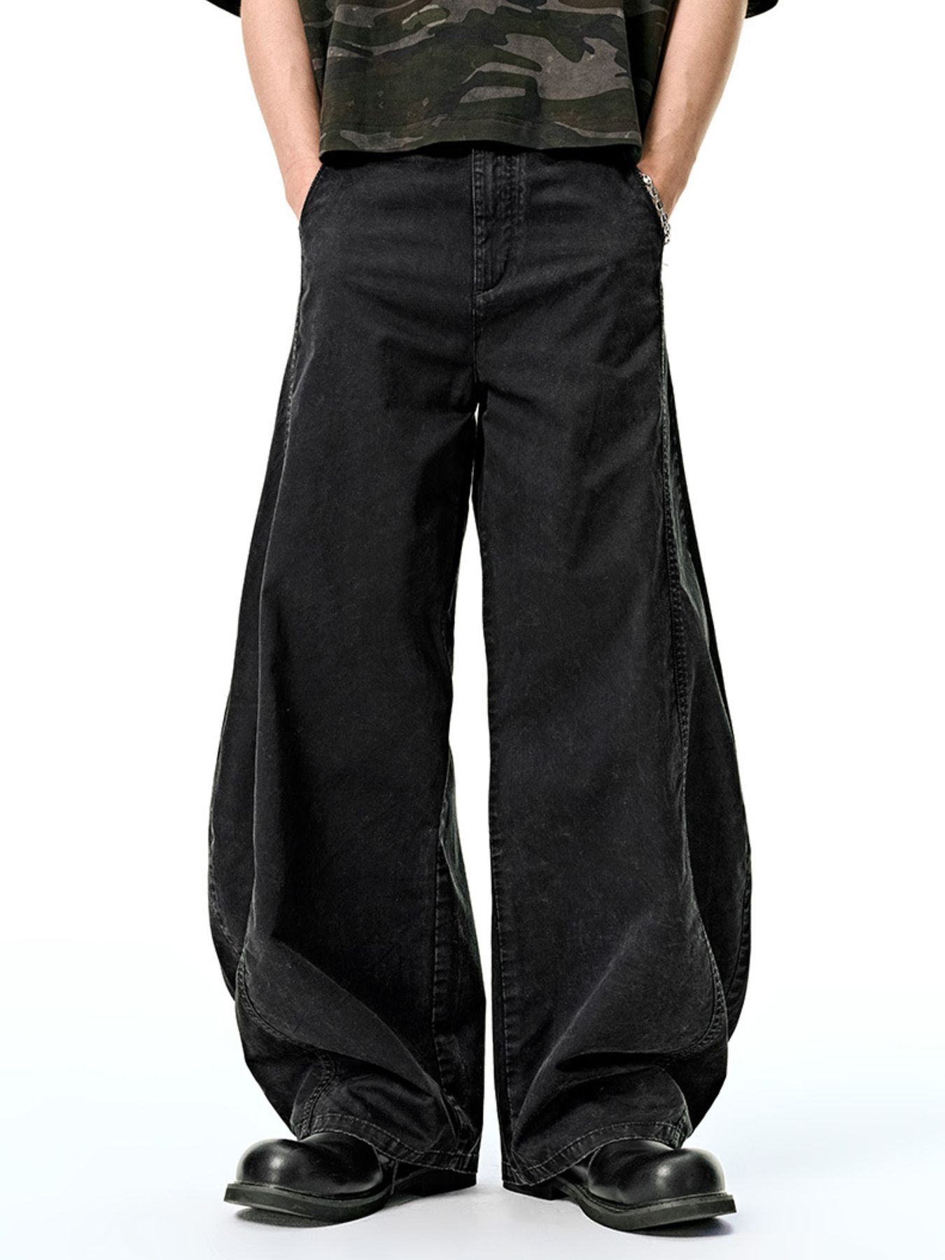 Men's Wide Leg Pants