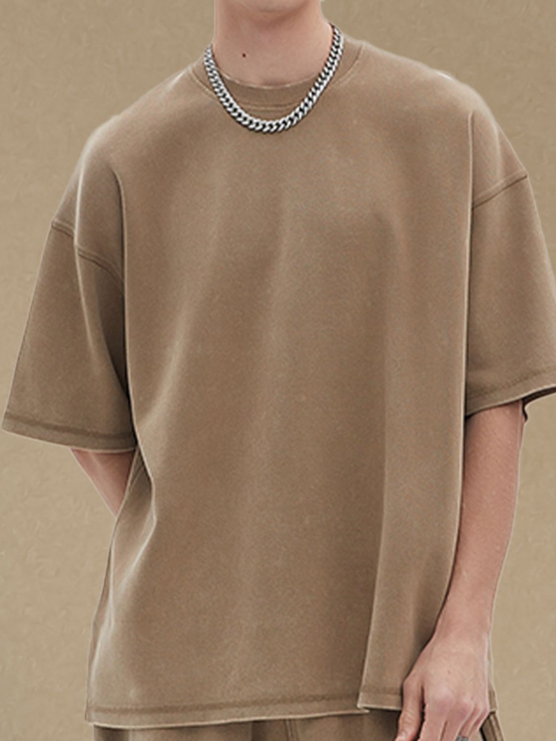 Men's Round Neck Half Sleeve T-Shirt