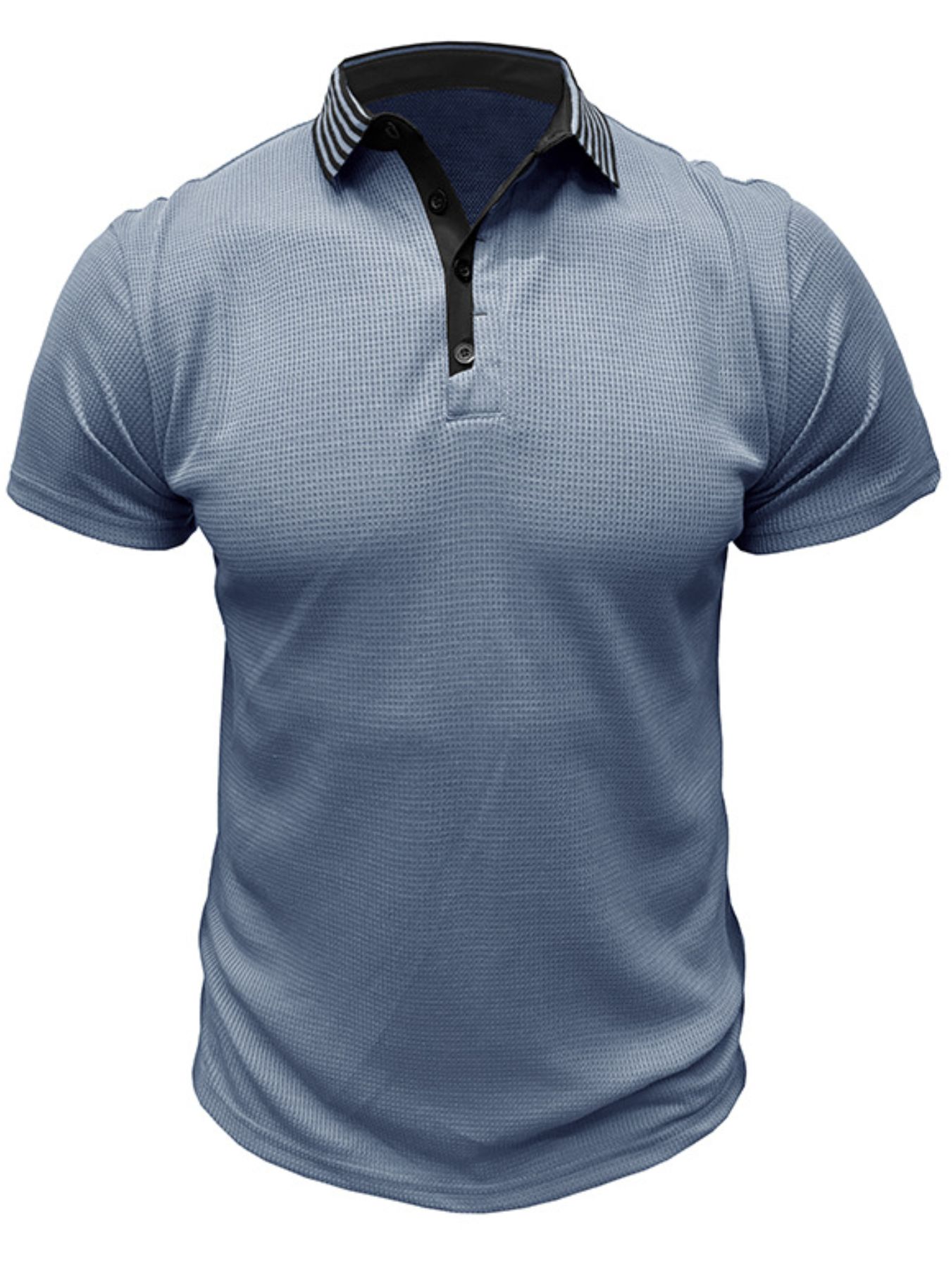Men's Classic Textured Golf Polo Shirt