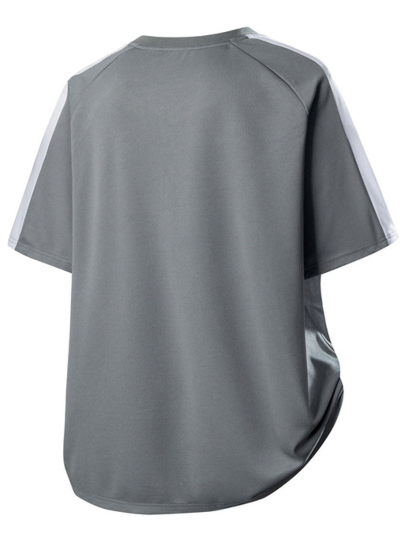 Men's Plus Size Contrast Short Sleeve T-Shirt