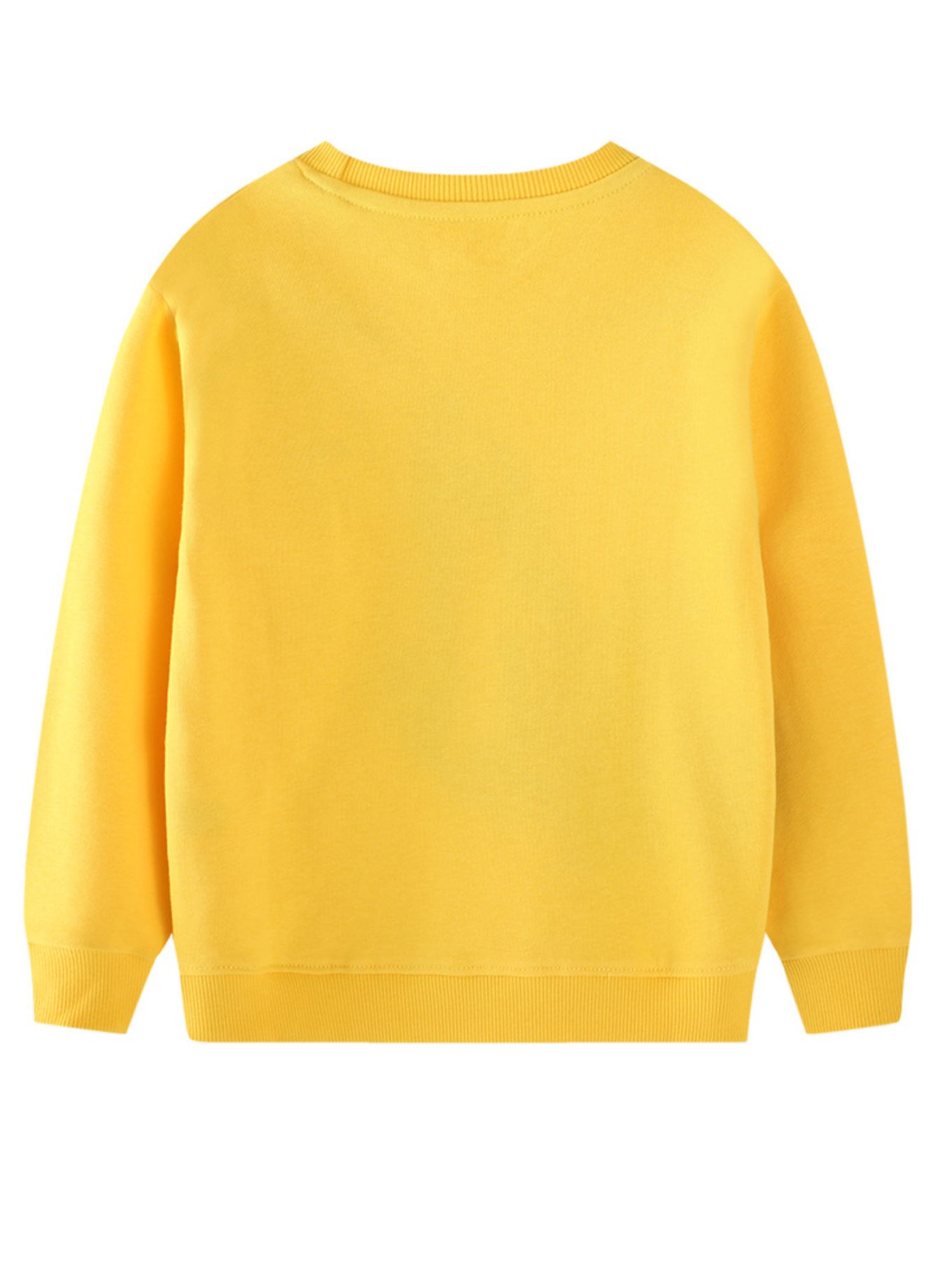 Children's Excavator Round Neck Sweatshirt