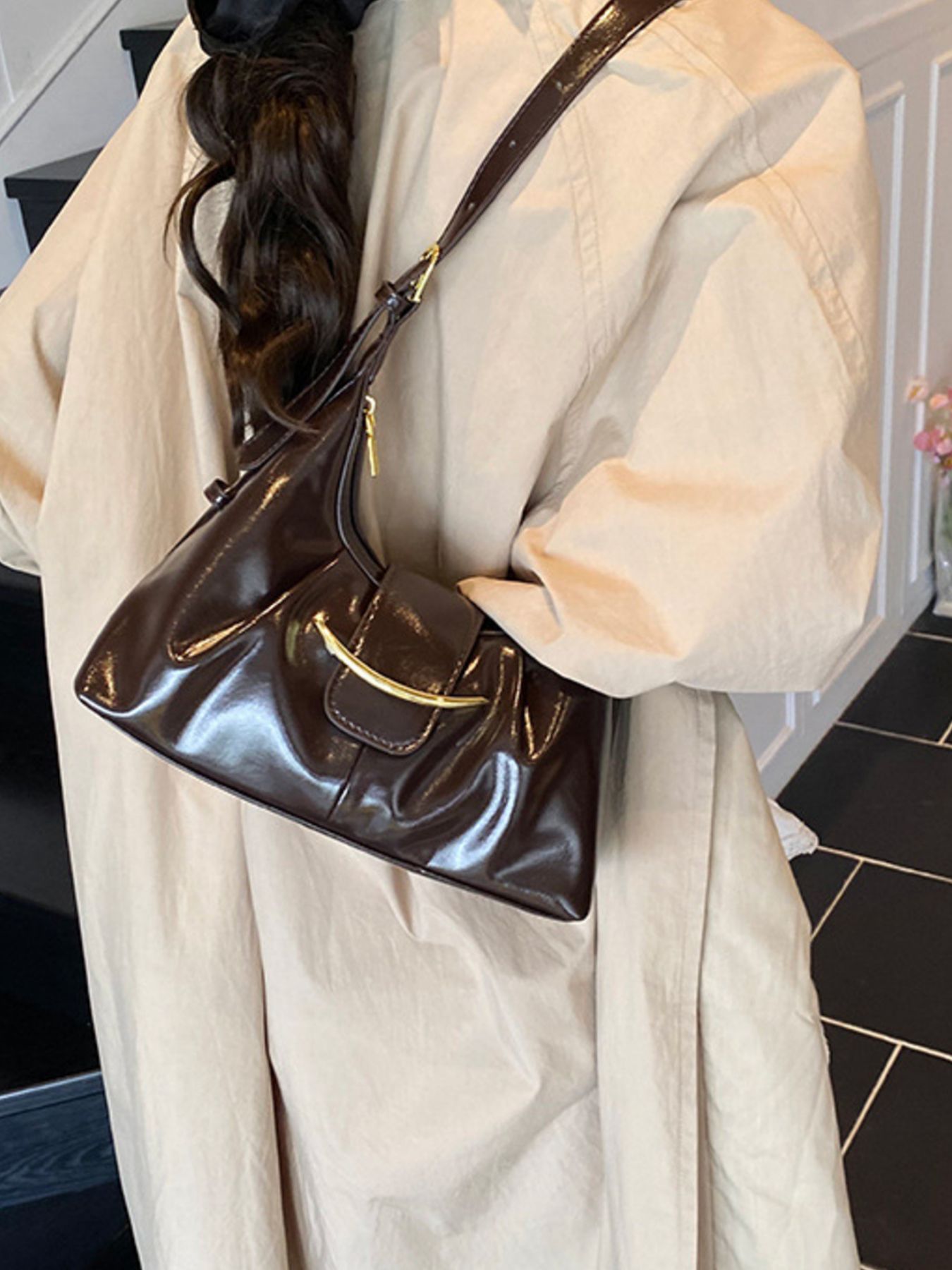 Adjustable Strap Shoulder Bag