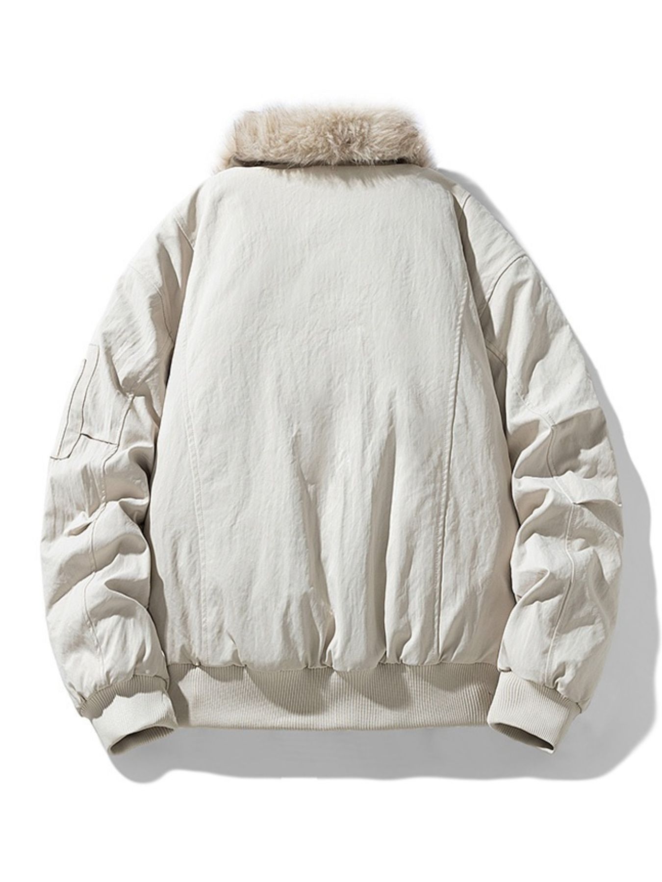 Men's Plus Size Zip Up Bomber Jacket