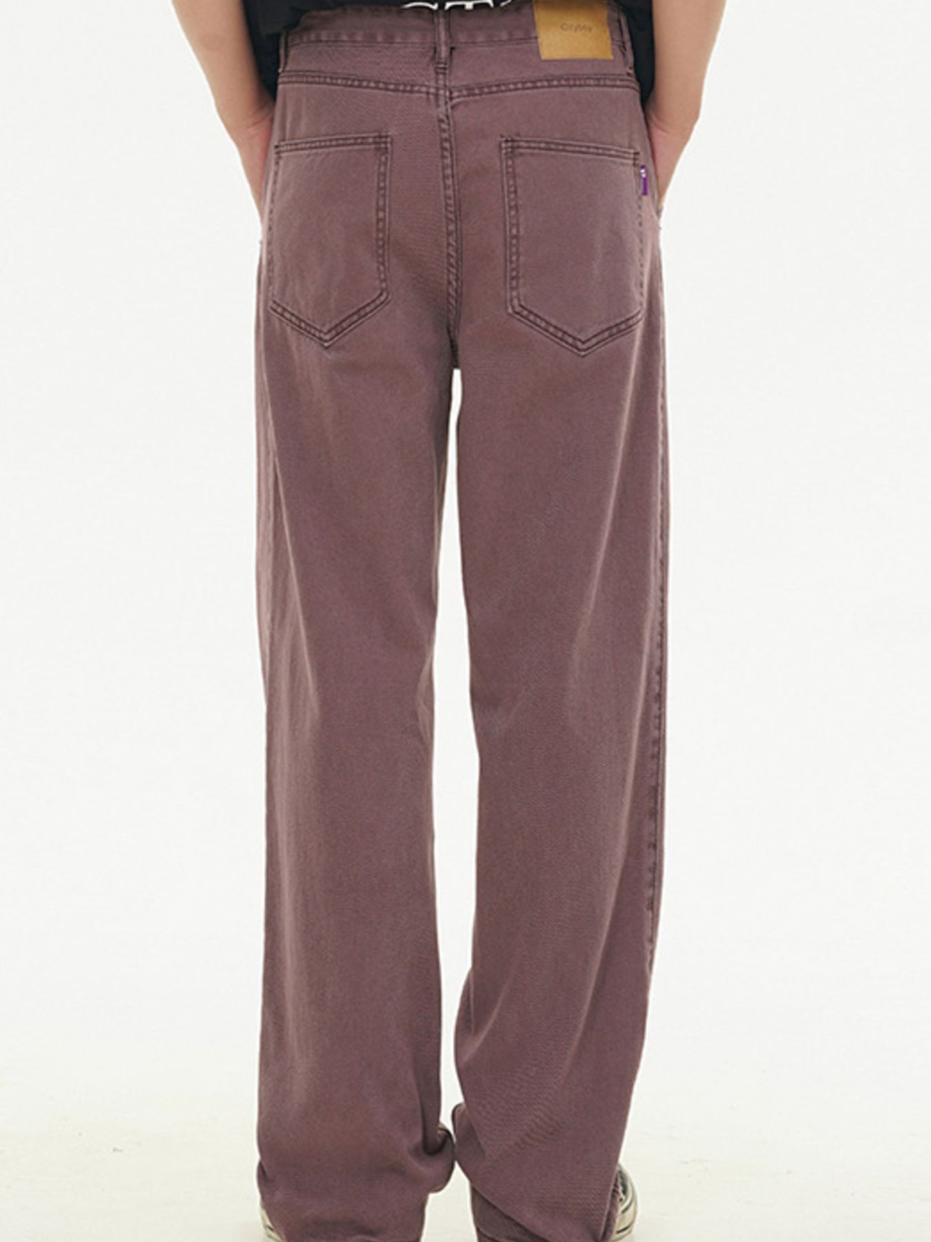 Men's Full Size Washed Wide Leg Relaxed Fit Jeans Plus Size