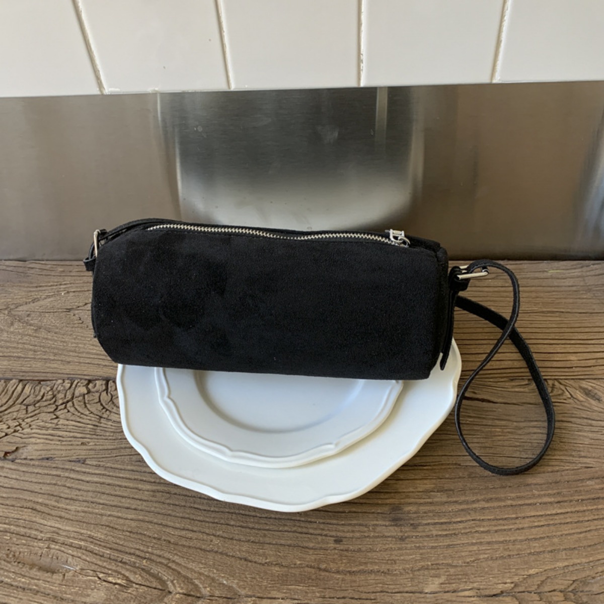 Retro Cylinder Shoulder Bag