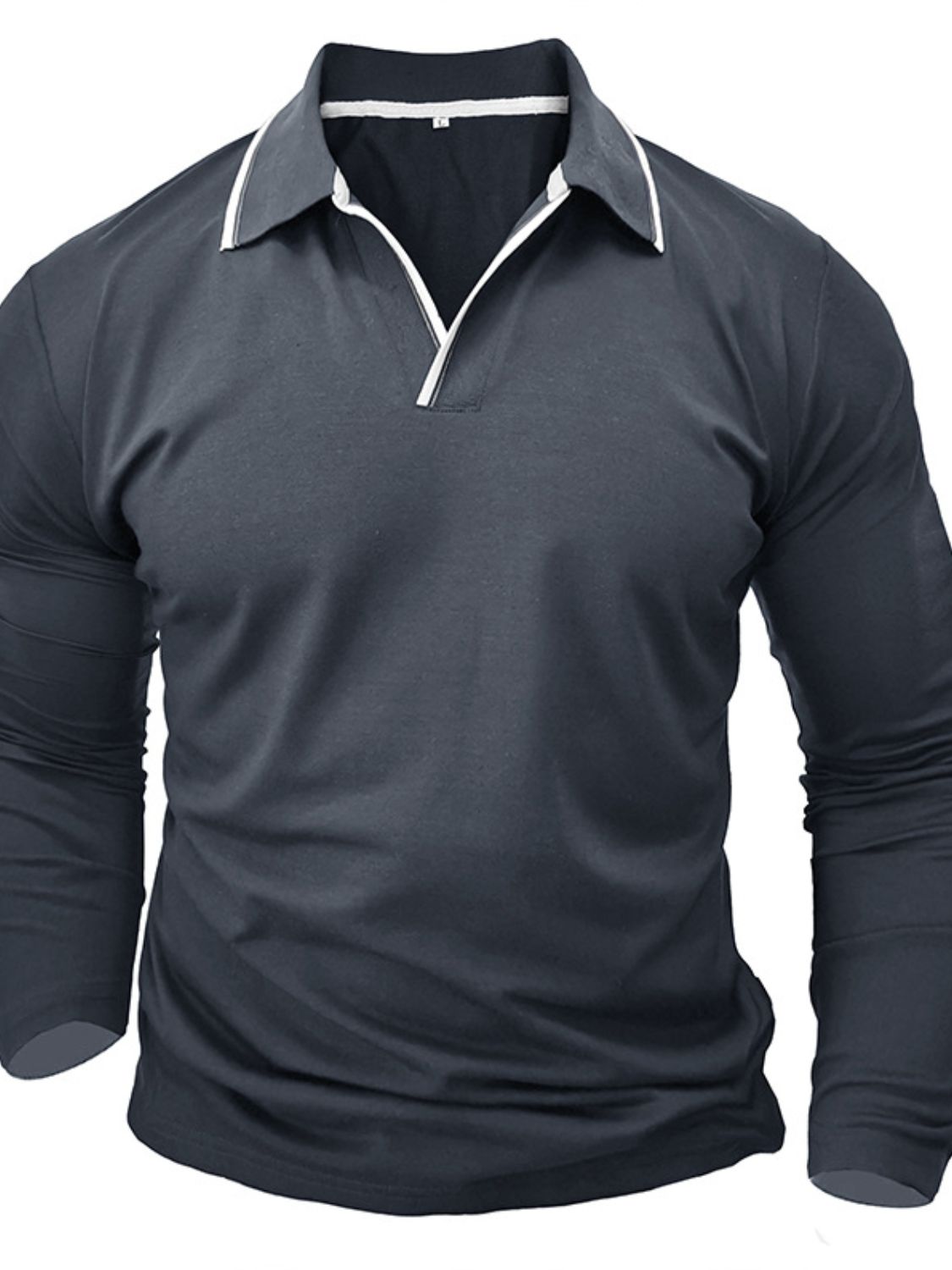 Men's Classic Long Sleeve Polo Shirt