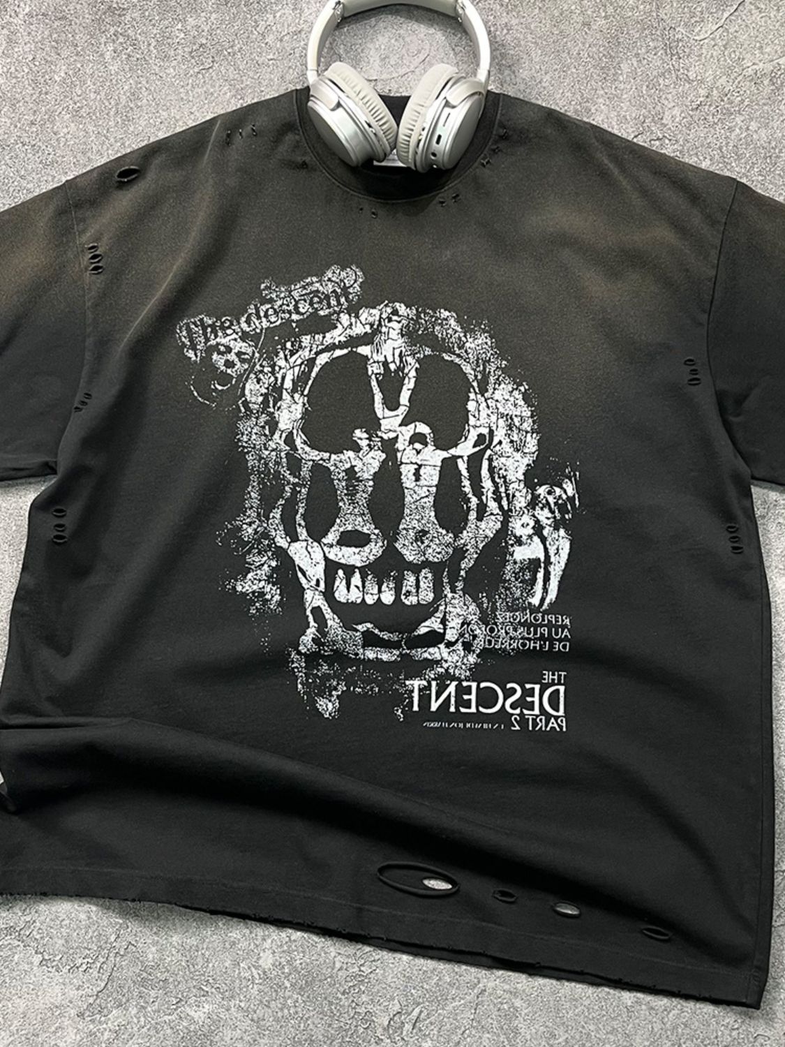 Men's Graphic Round Neck Half Sleeve T-Shirt