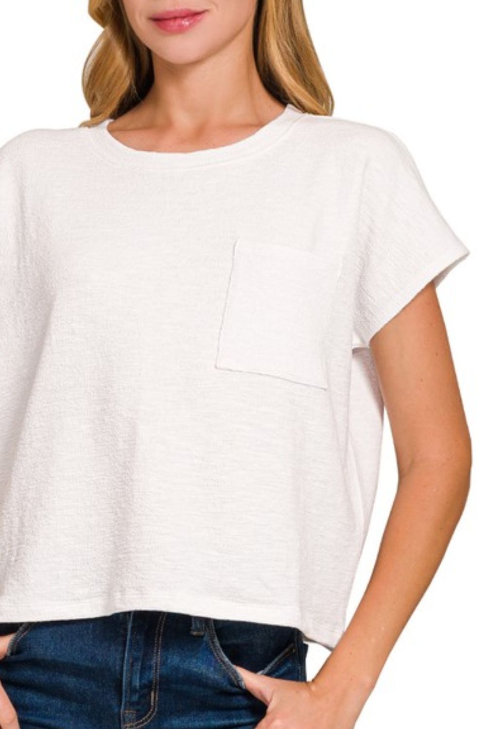 Round Neck Short Sleeve T-Shirt