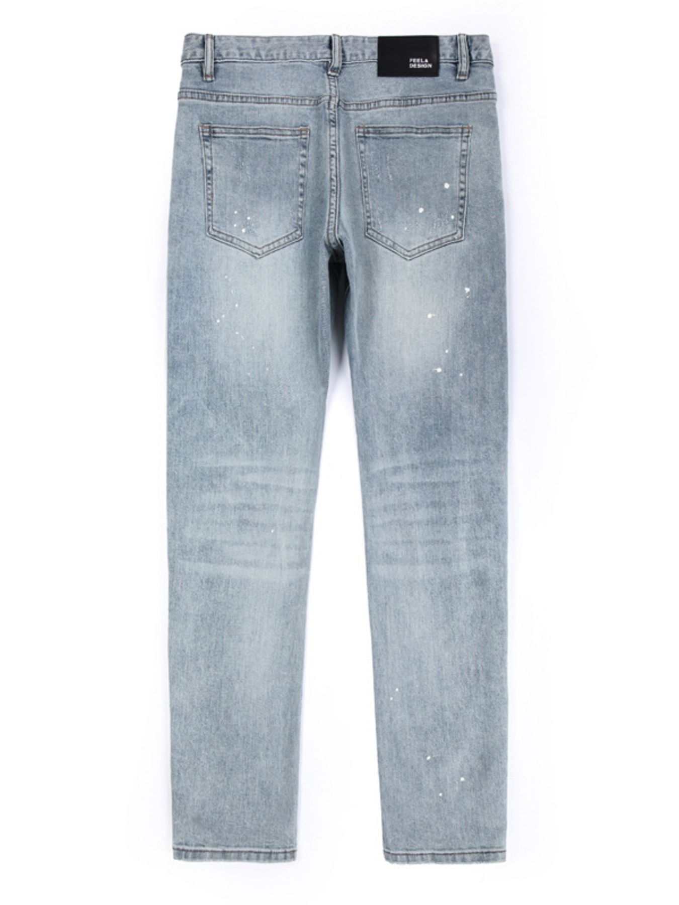 Men's Distressed Slim Fit Jeans