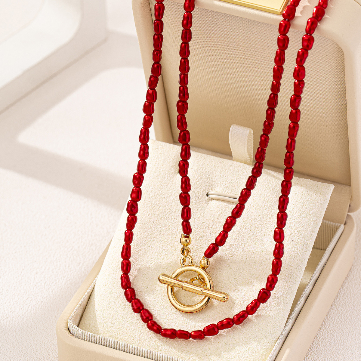 2 Piece Bohemian Beaded Necklace