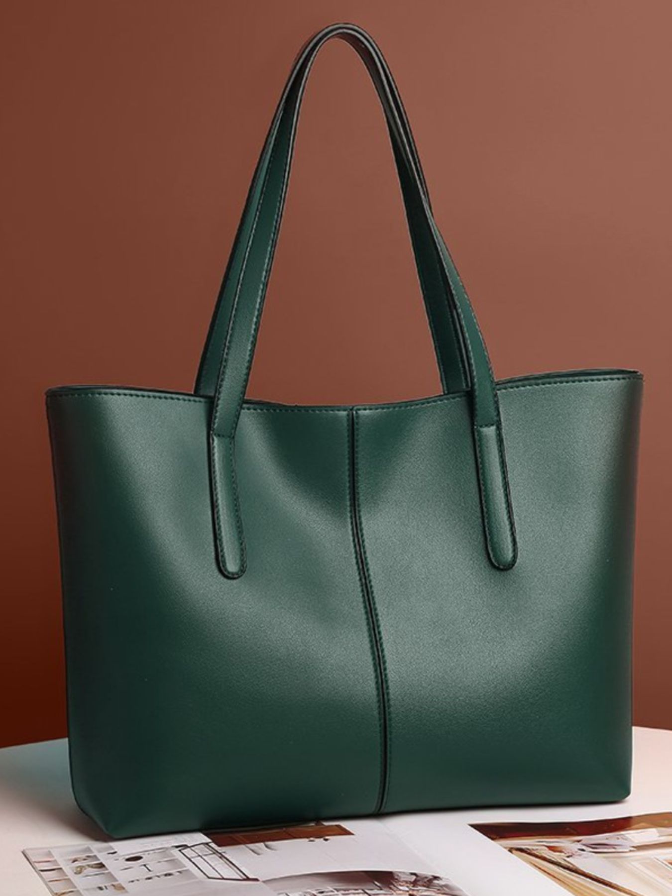 PU Leather Tote Bag