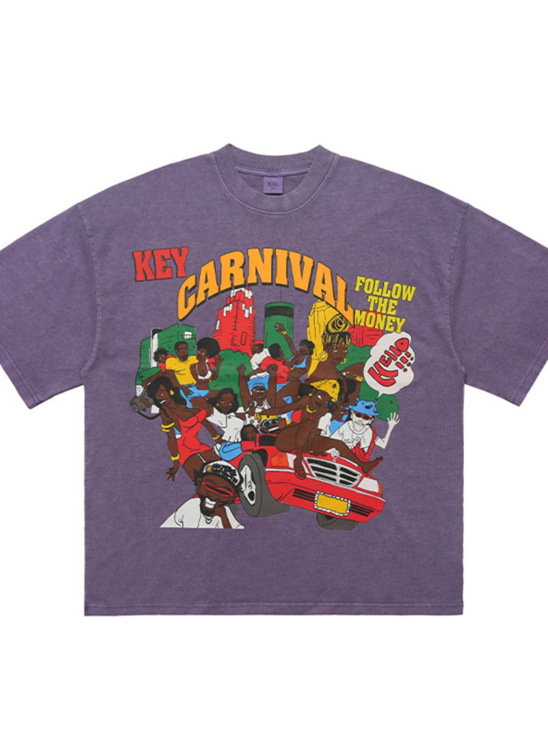 Men's Graphic Round Neck Half Sleeve T-Shirt