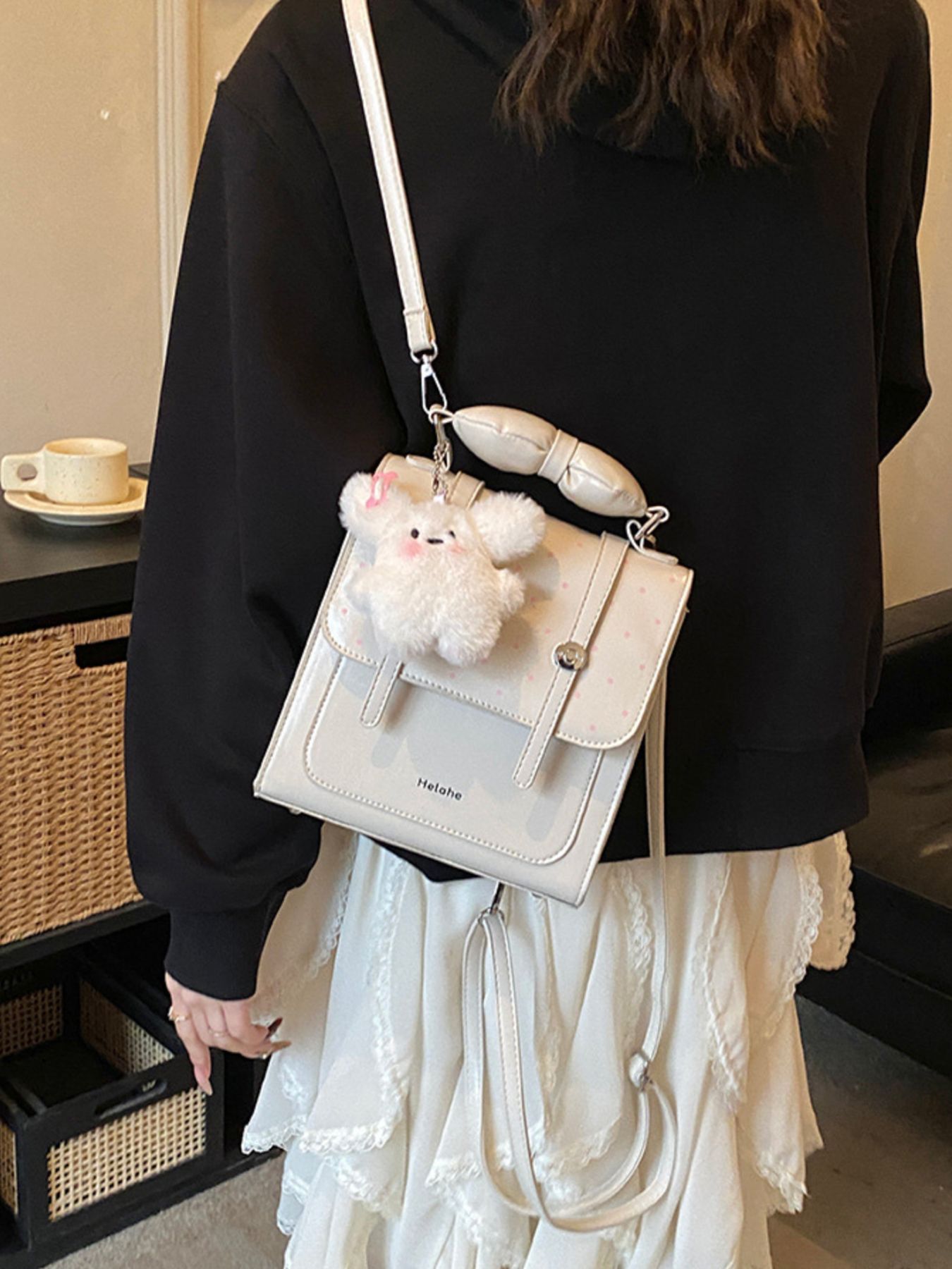 Flap Mini Backpack Bag 1