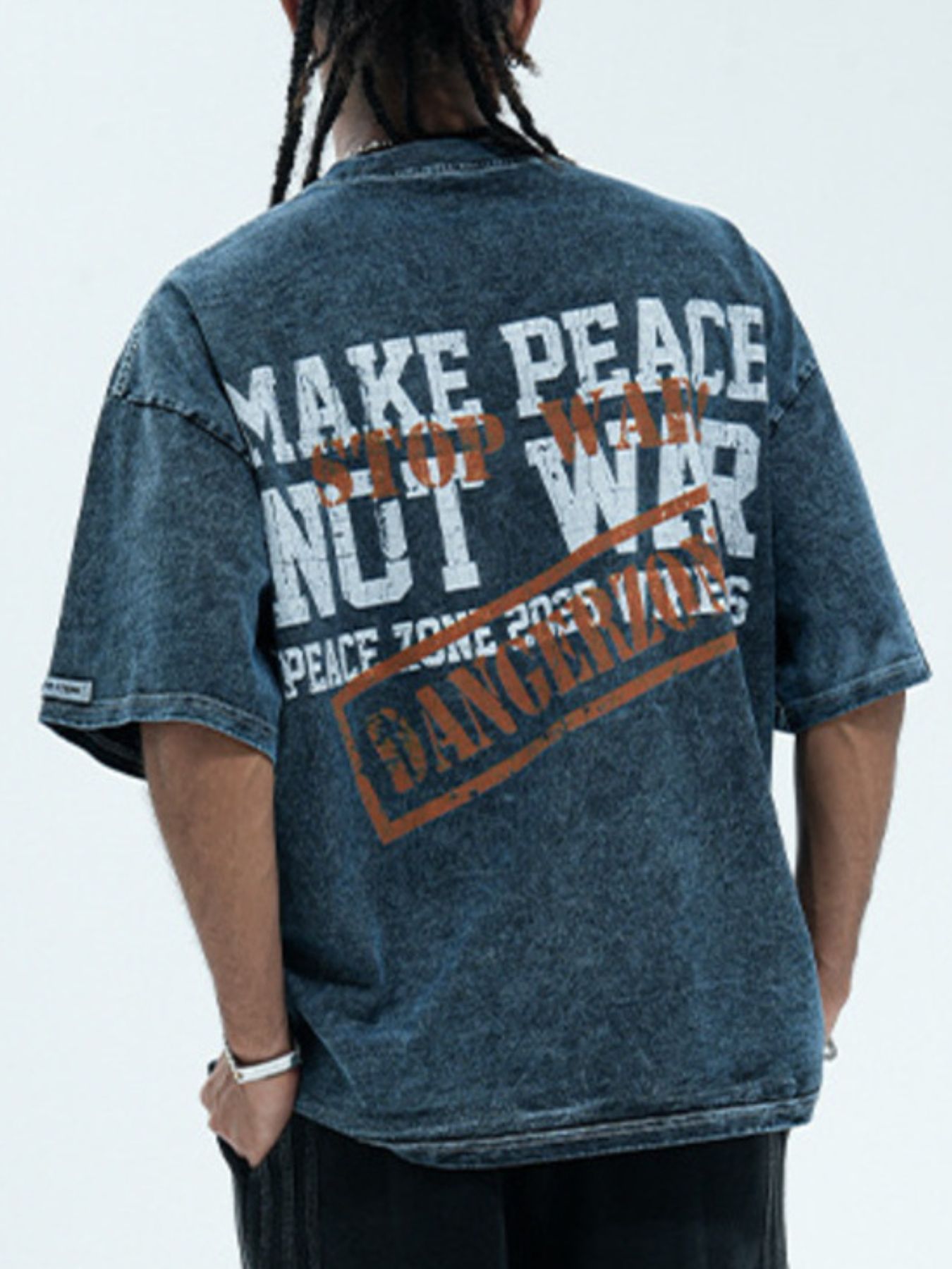 Men's Plus Size Round Neck Short Sleeve T-Shirt