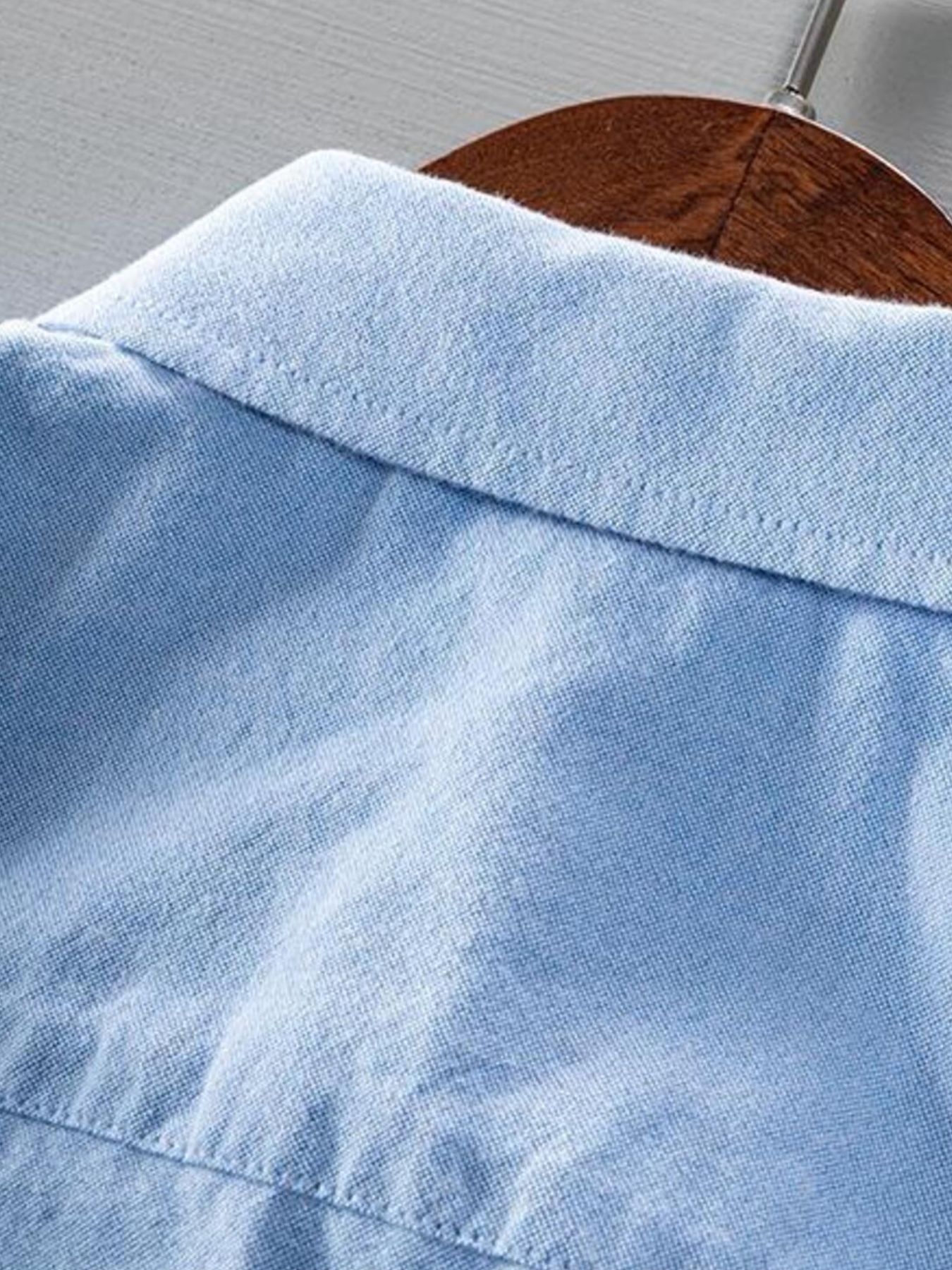 Men's Plus Size Button Up Long Sleeve Shirt