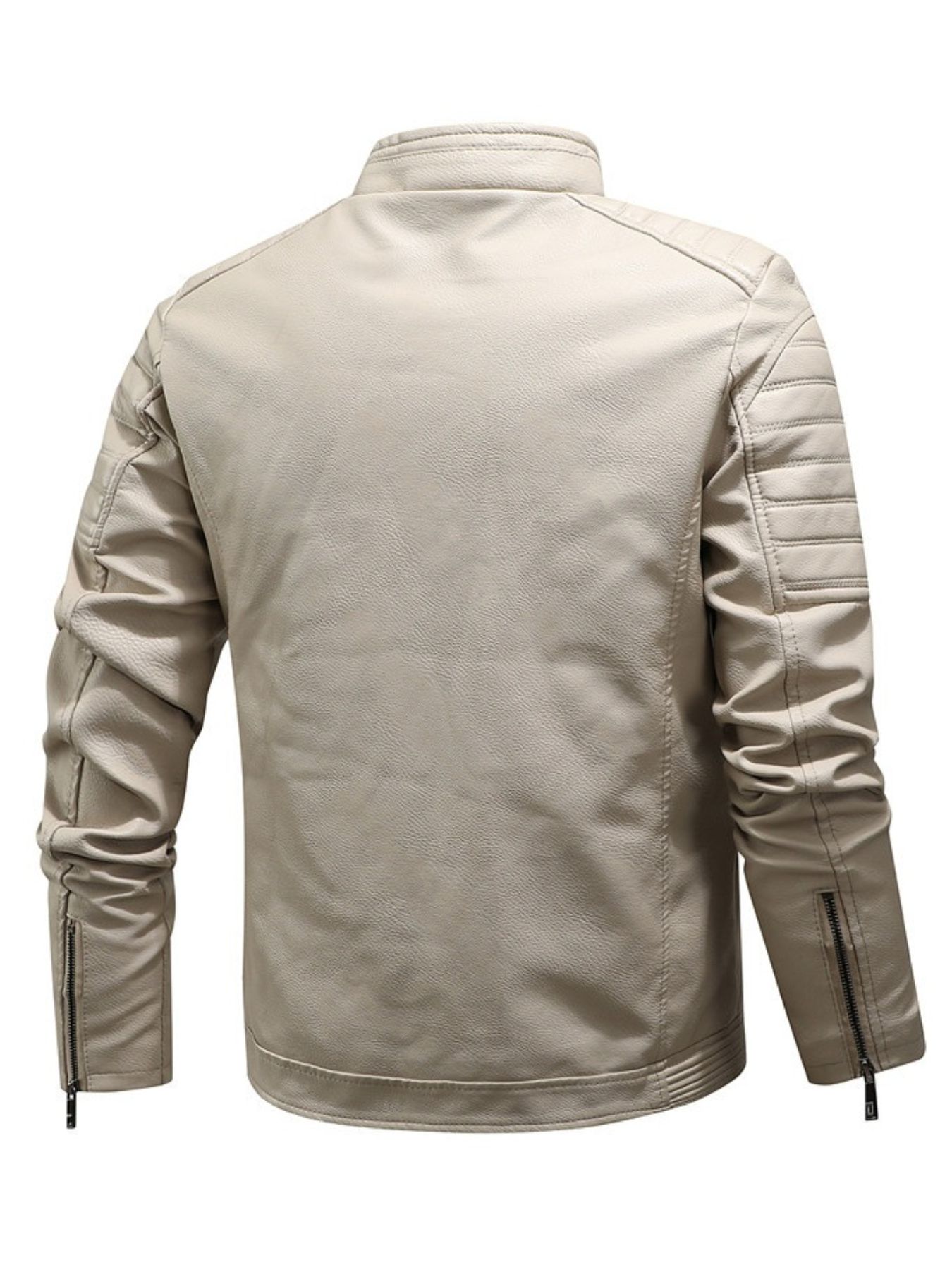 Men's Plus Size Zip Up Fleece Lined Jacket