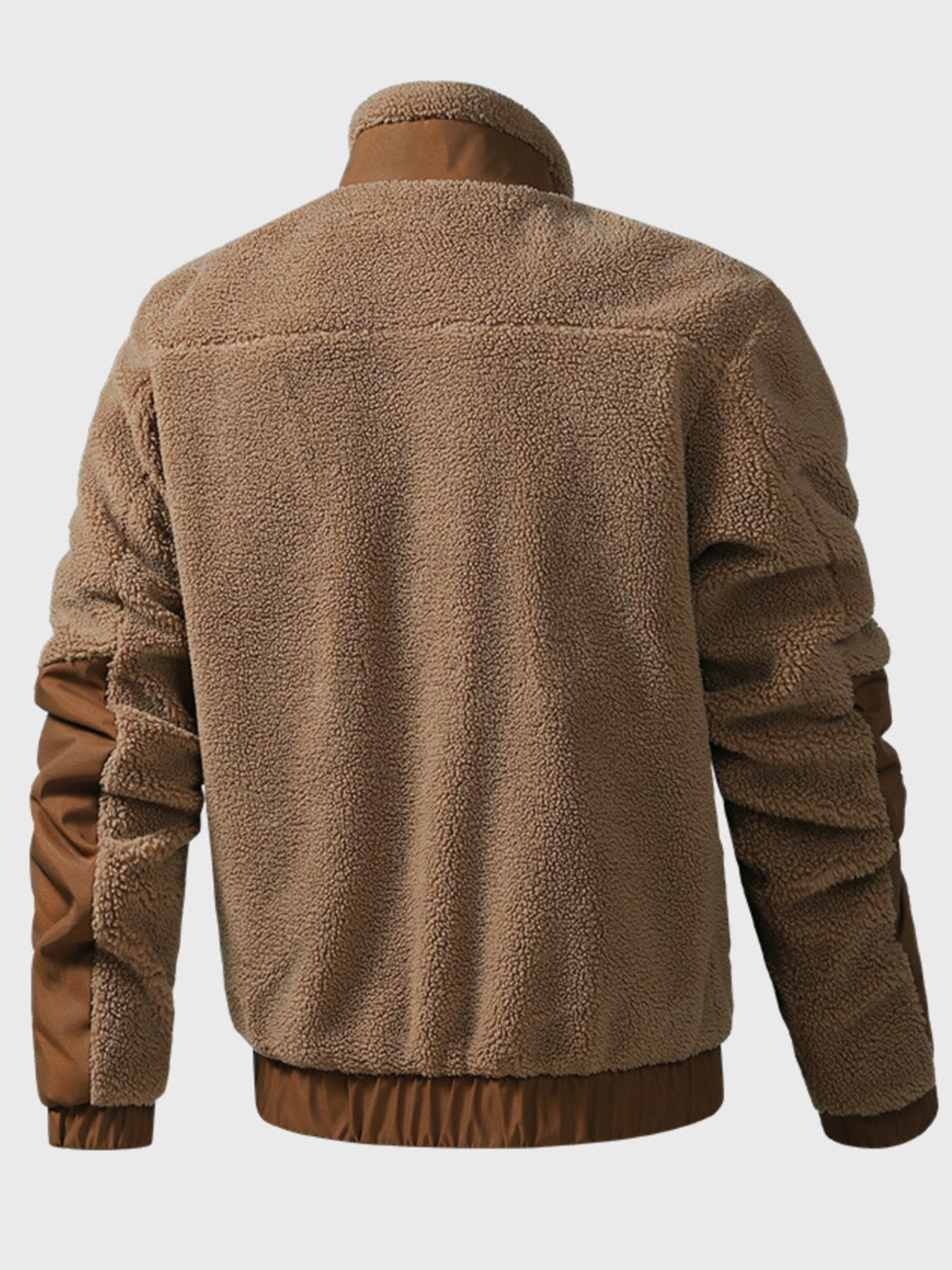 Men's Sherpa Fleece Zip-Up Jacket