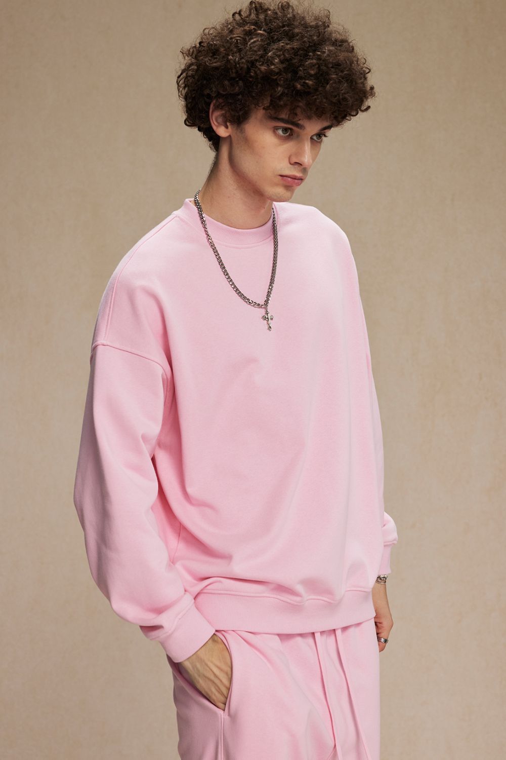 Men's Round Neck Long Sleeve Sweatshirt