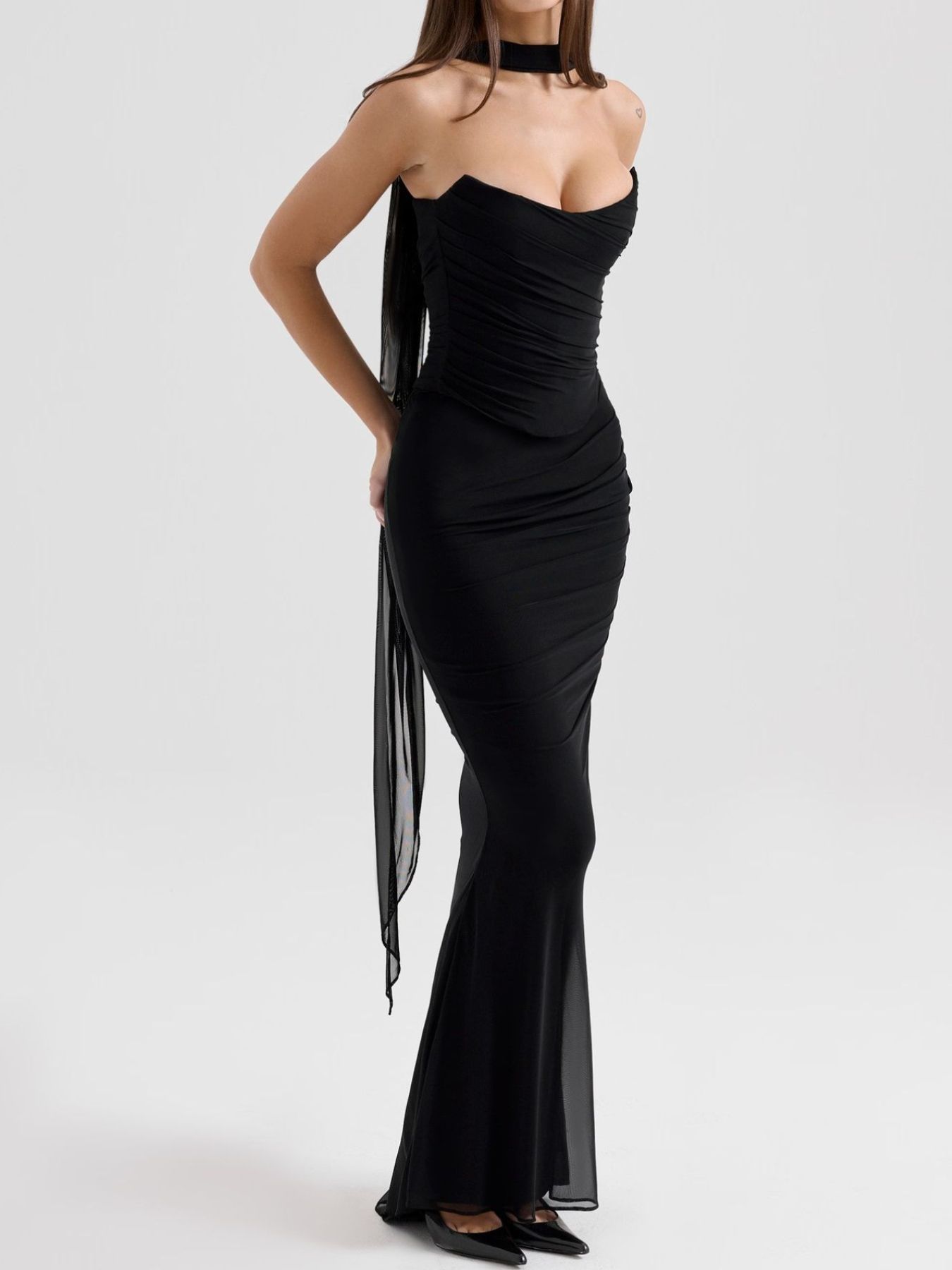 Tube Top and Maxi Skirt Set