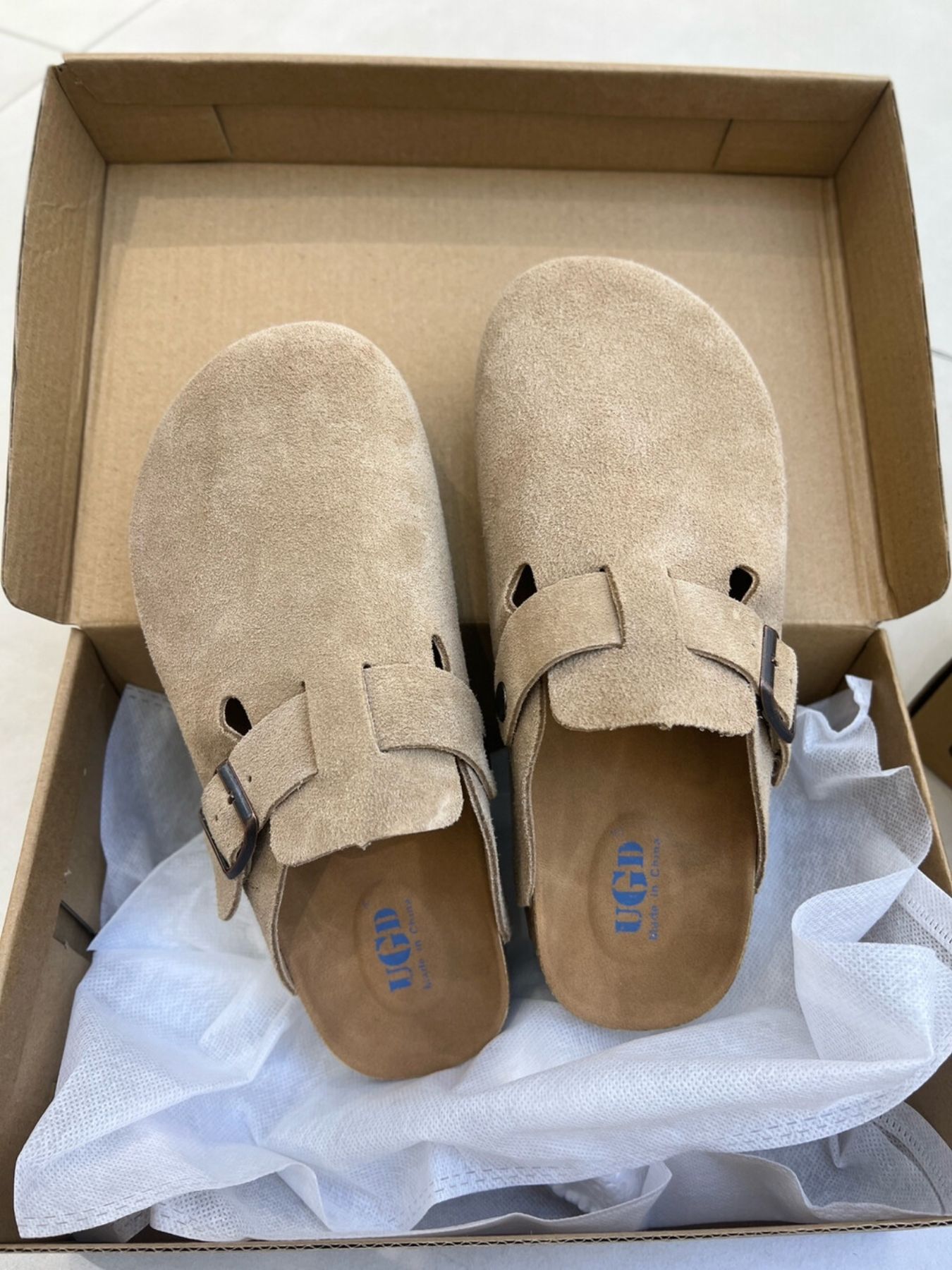 Round Toe Buckle Slip-Ons