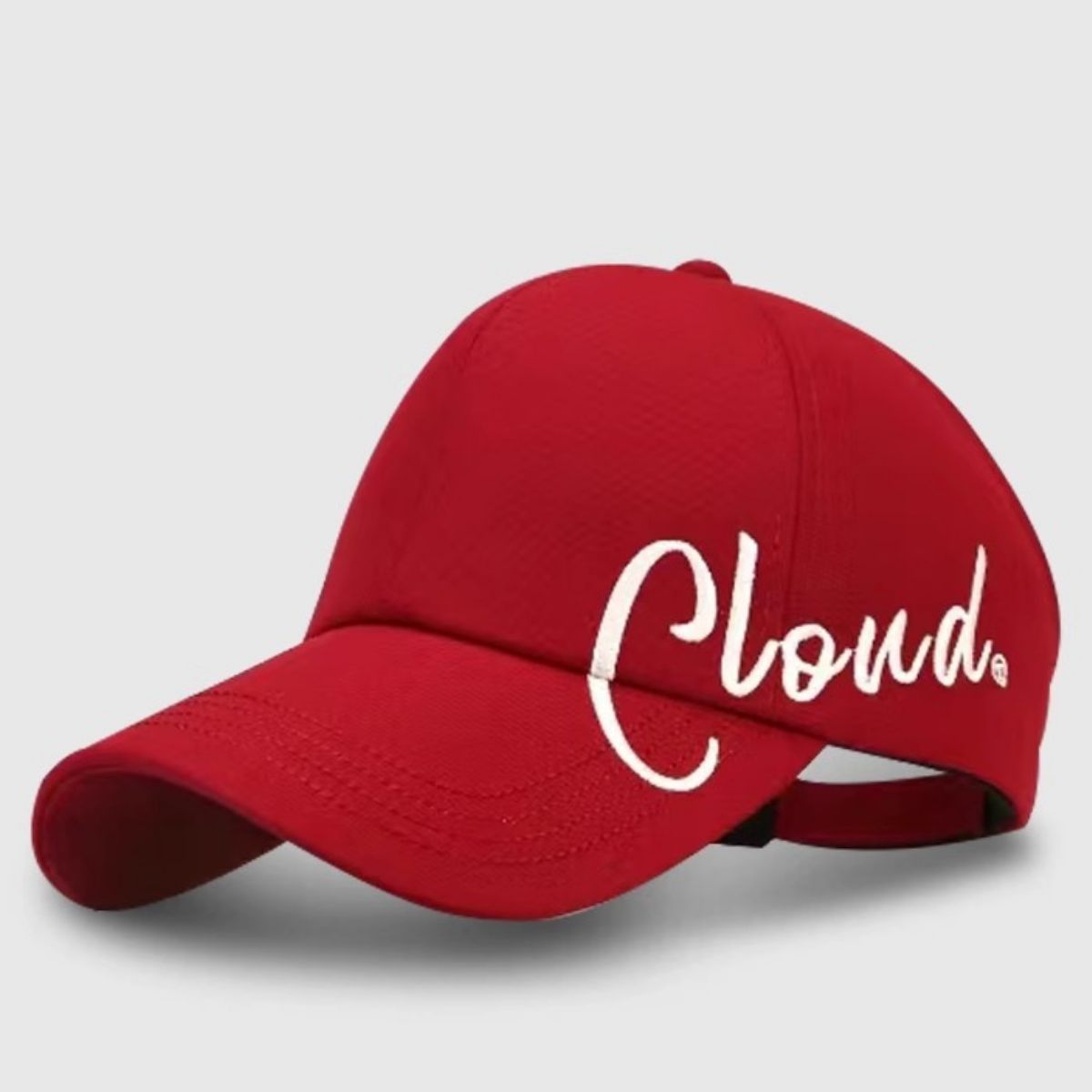 Baseball Cap with "Cloud" Embroidery 1