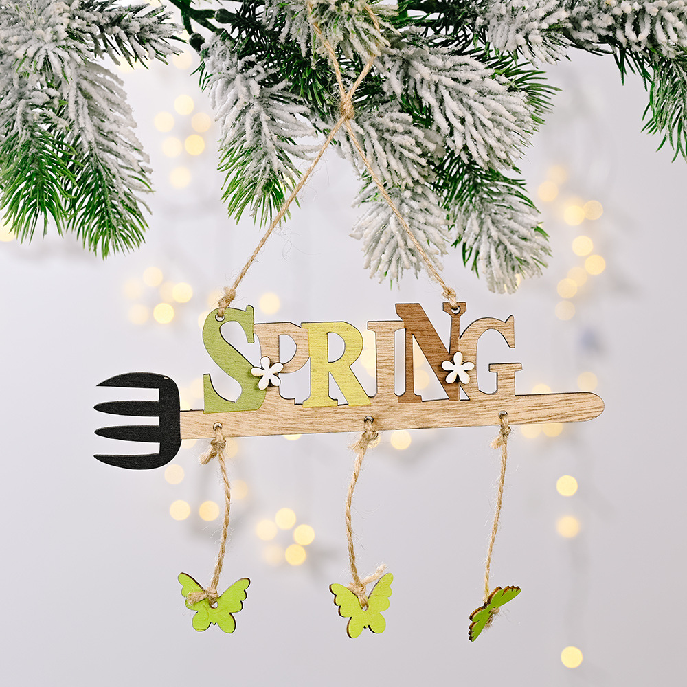 Easter Wooden Hanging Widget 9