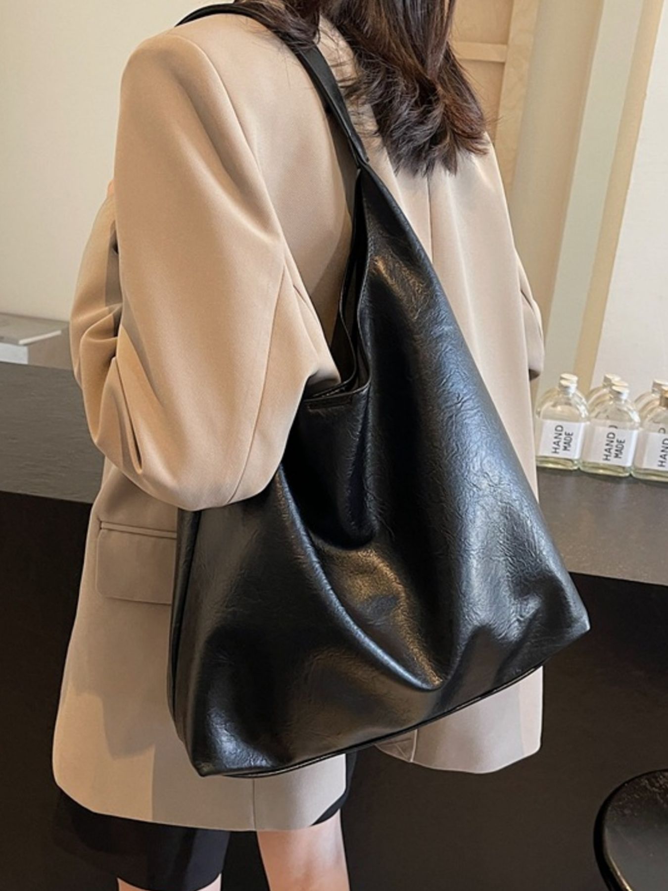 PU Leather Tote Bag 1