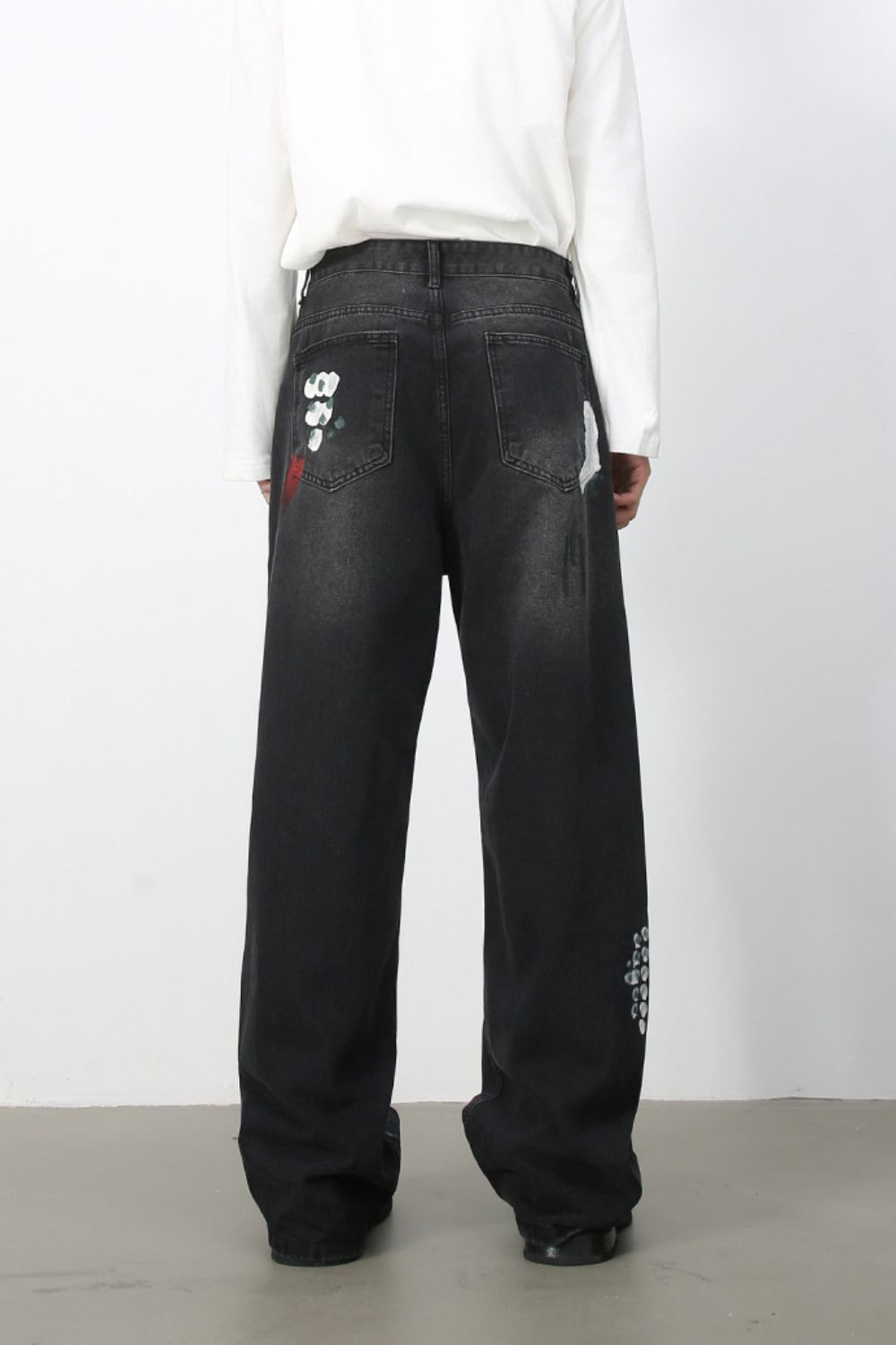 Men's Paint Loose Jeans