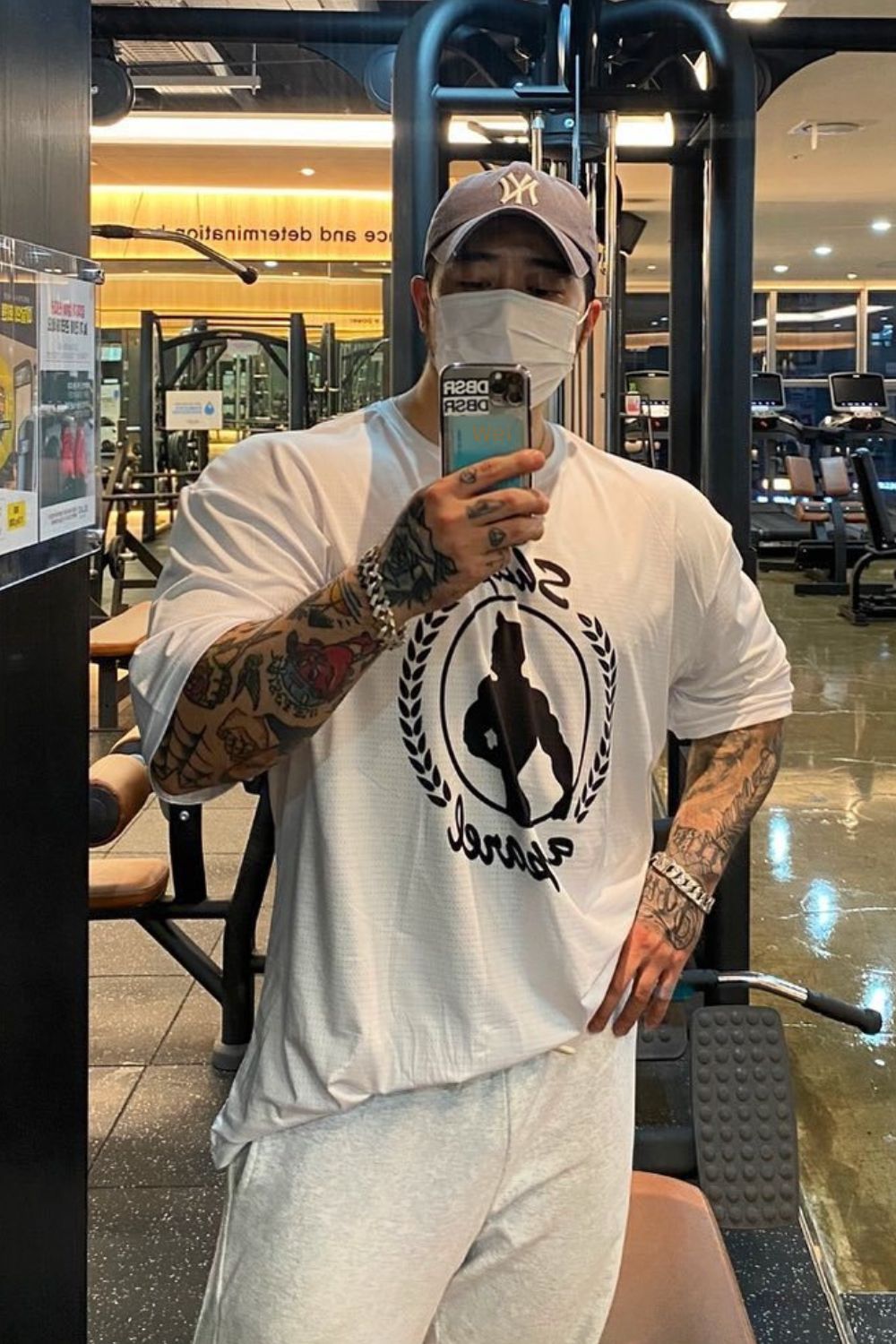 Men's Plus Size Round Neck Short Sleeve T-Shirt