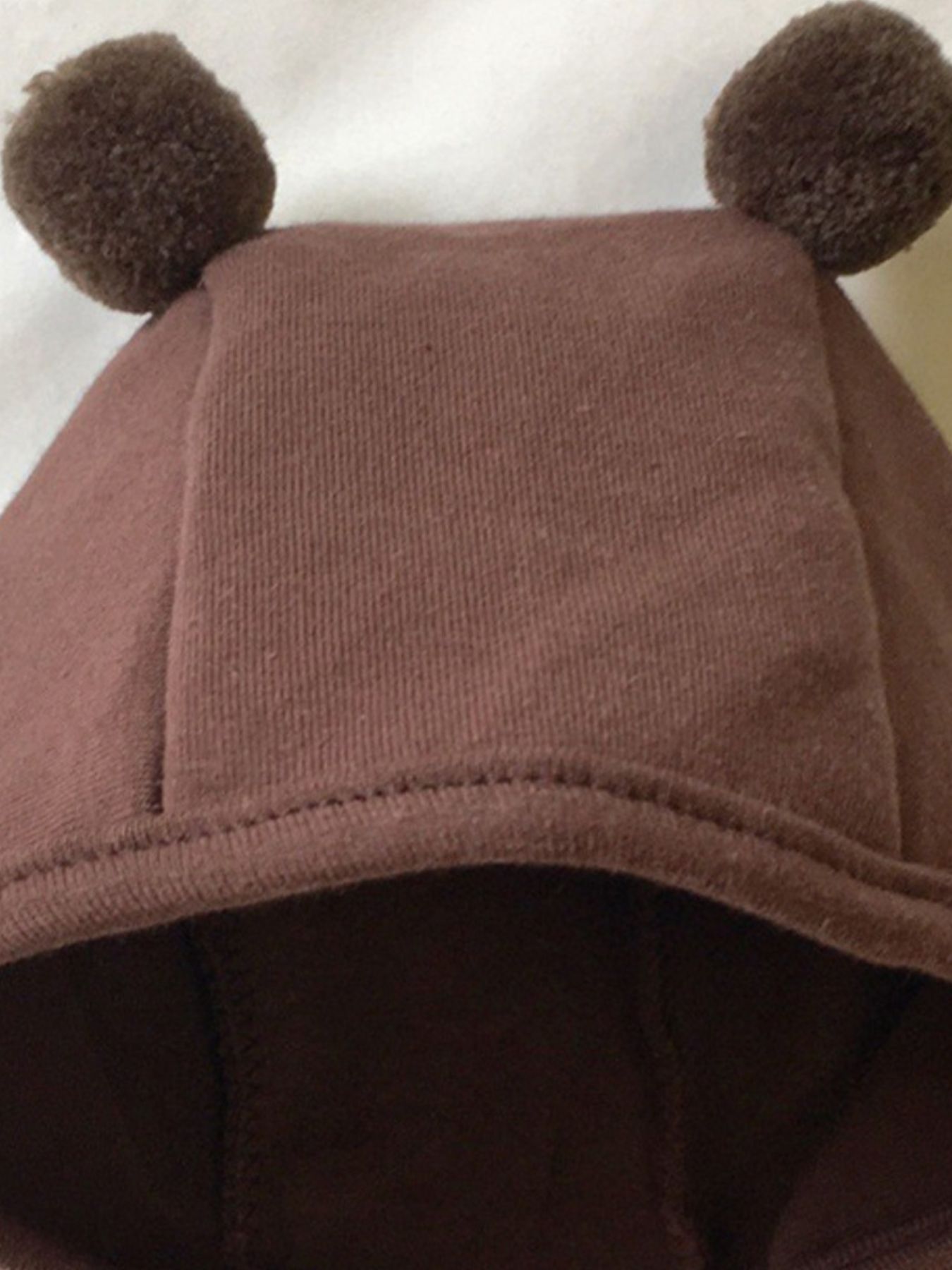 Children's Bear Pom-Pom Hat