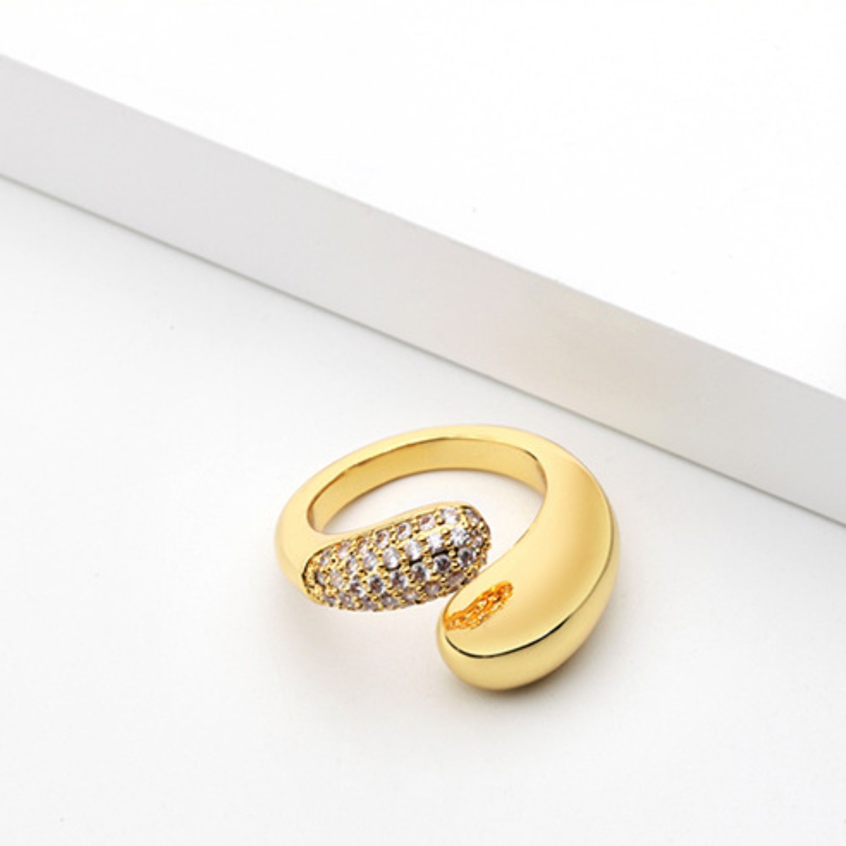 18K Gold-Plated Open Ring