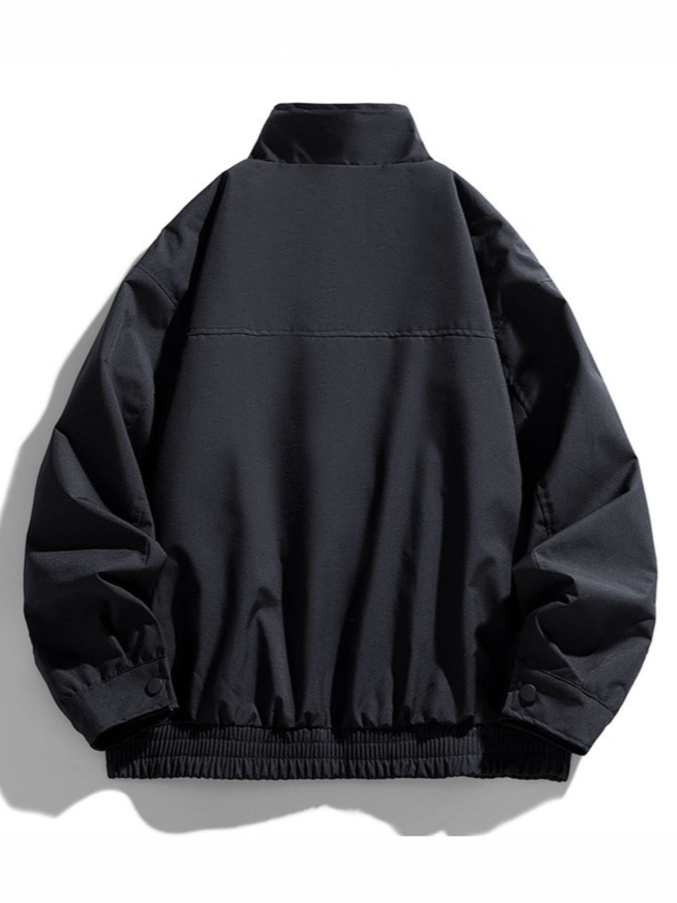 Men's Plus Size Zip Up Casual Jacket