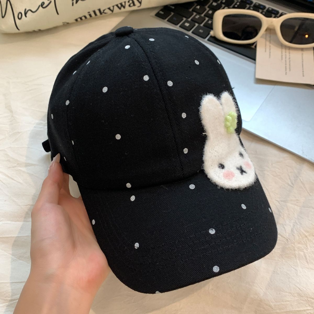 Bunny Polka Dot Baseball Cap 4