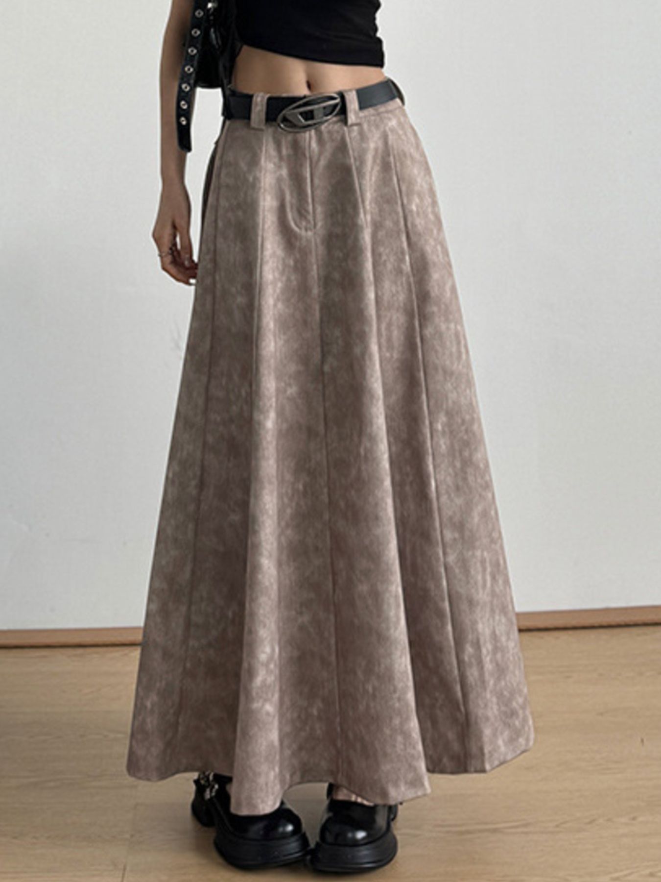 A-Line Maxi Skirt