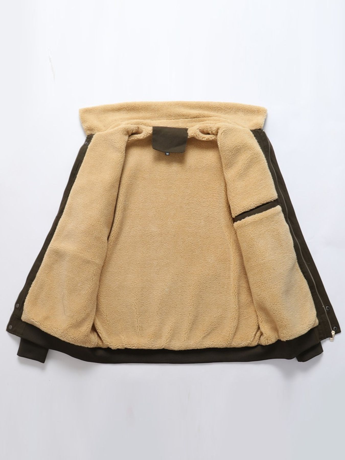 Men's Warm Sherpa Lined Jacket