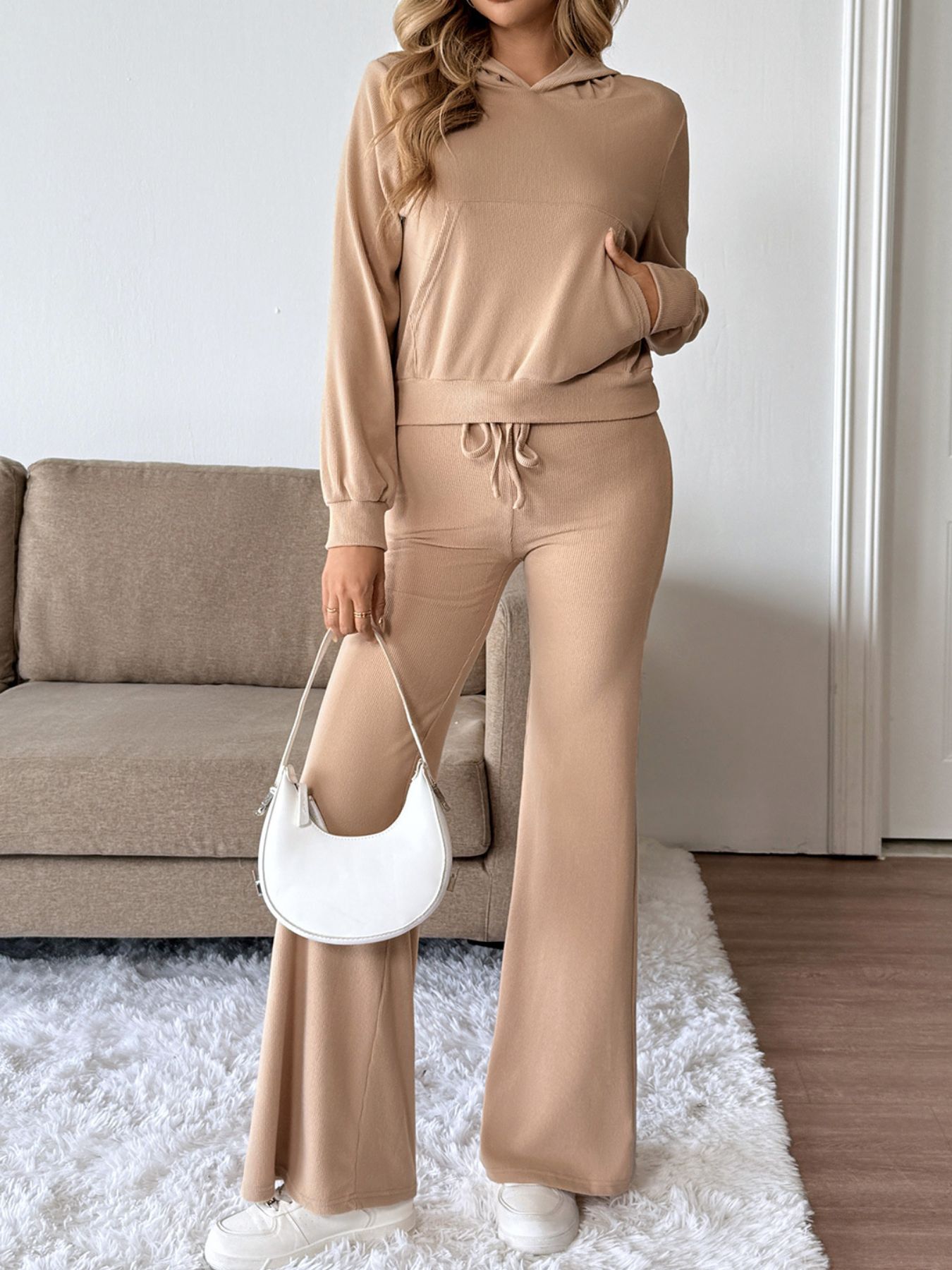 Long Sleeve Hoodie and Pants Set