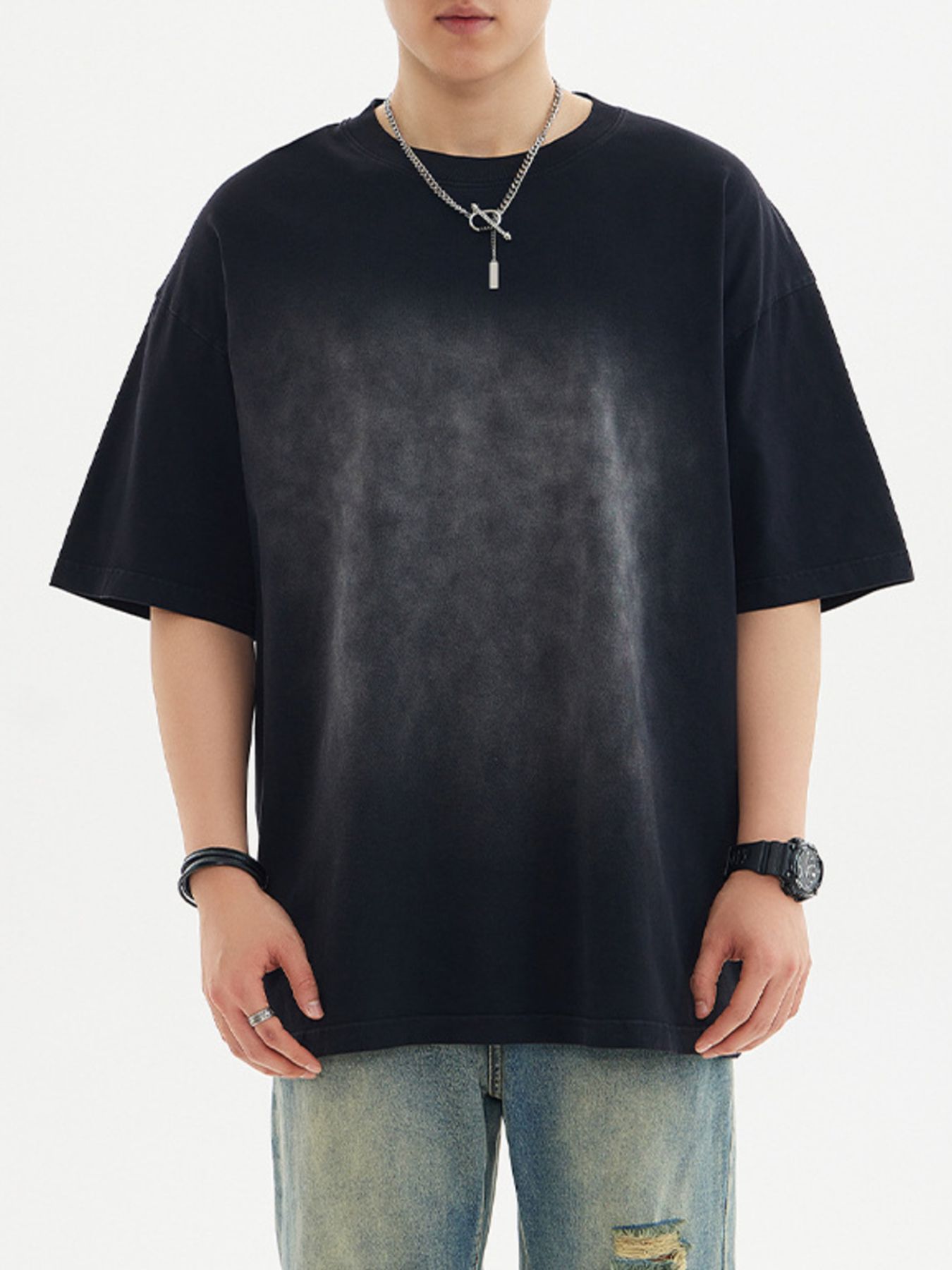 Men's Round Neck Half Sleeve T-Shirt