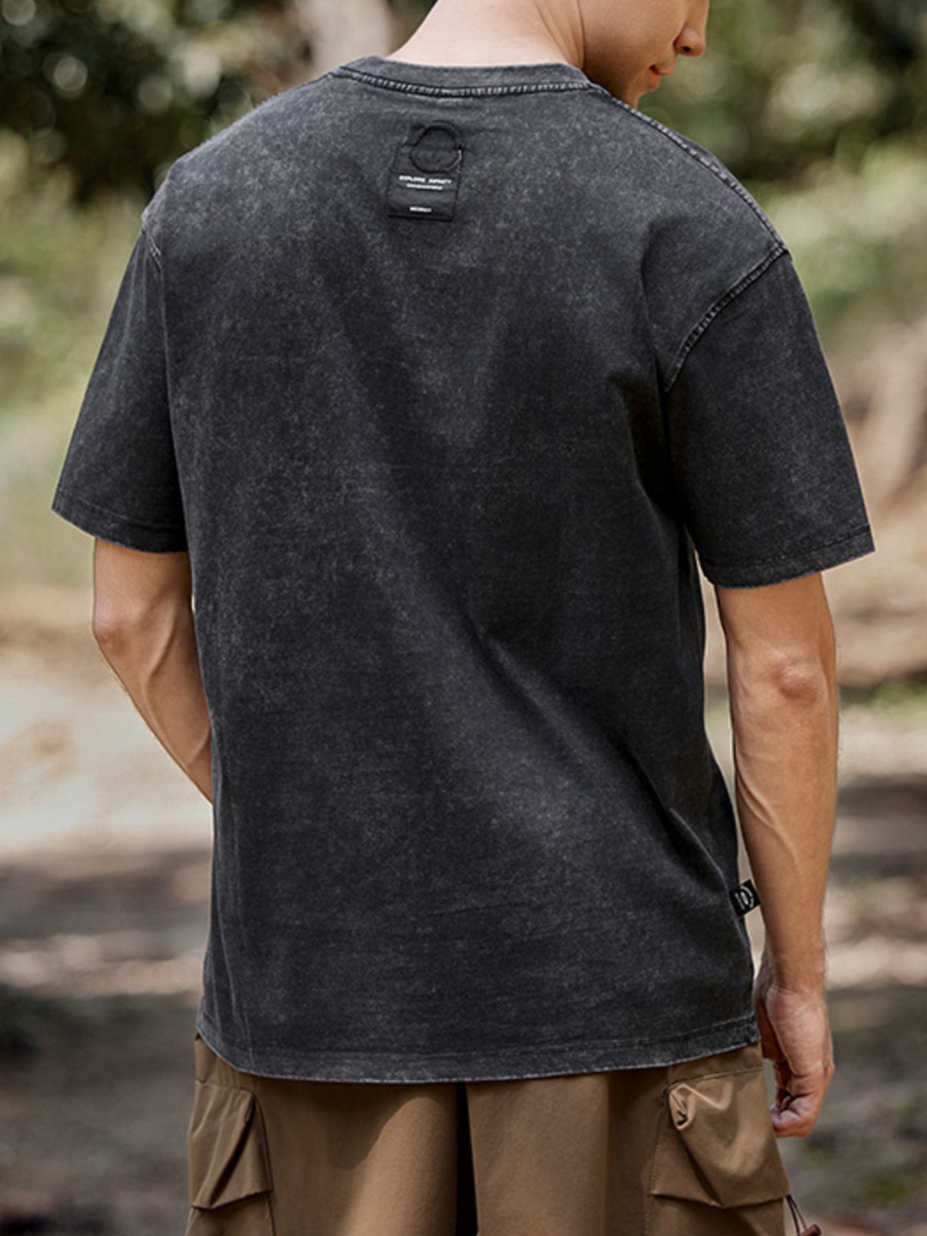 Men's Plus Size Round Neck Short Sleeve T-Shirt