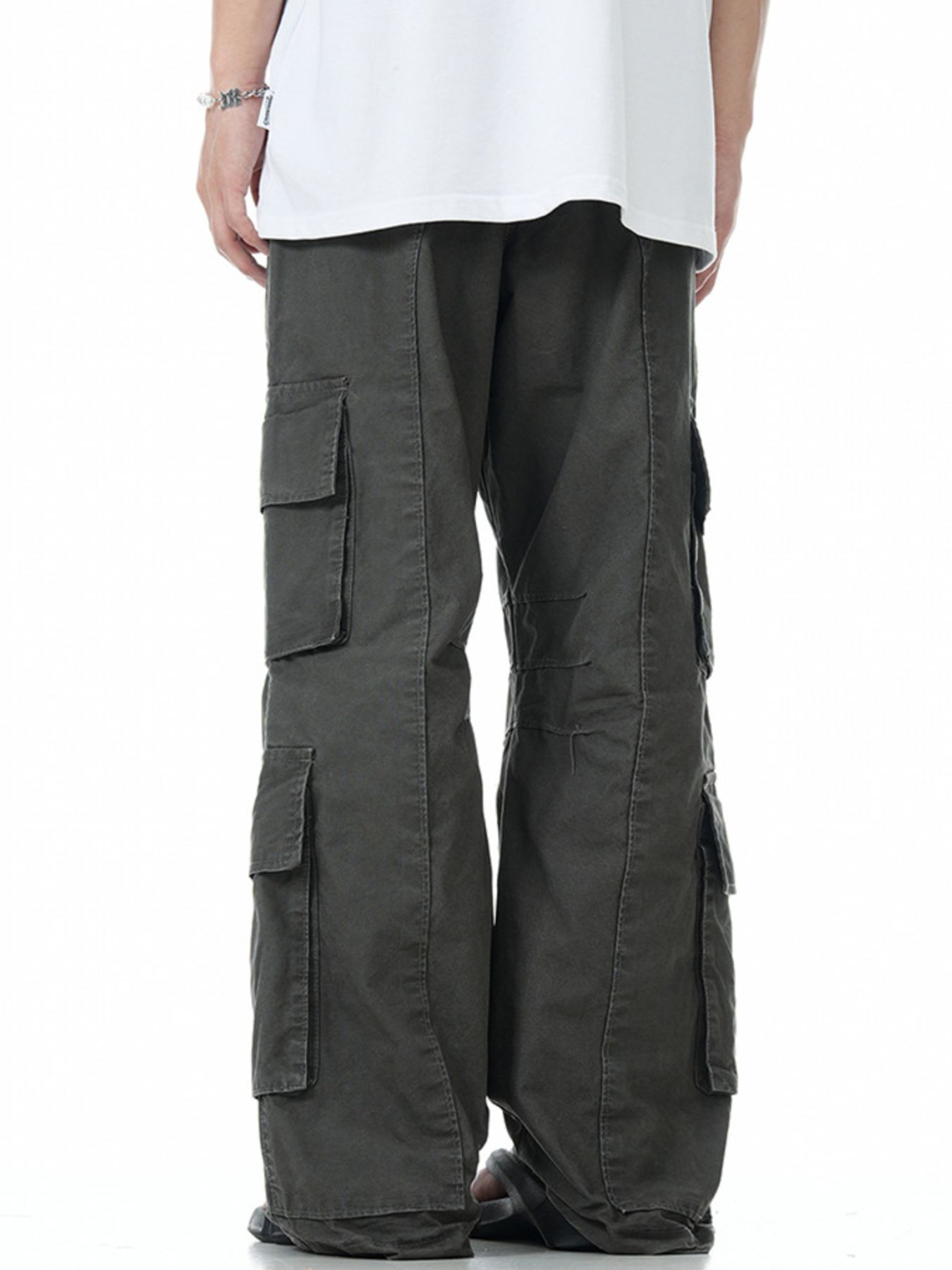 Men's Loose Fit Multi-Pocket Cargo Pants
