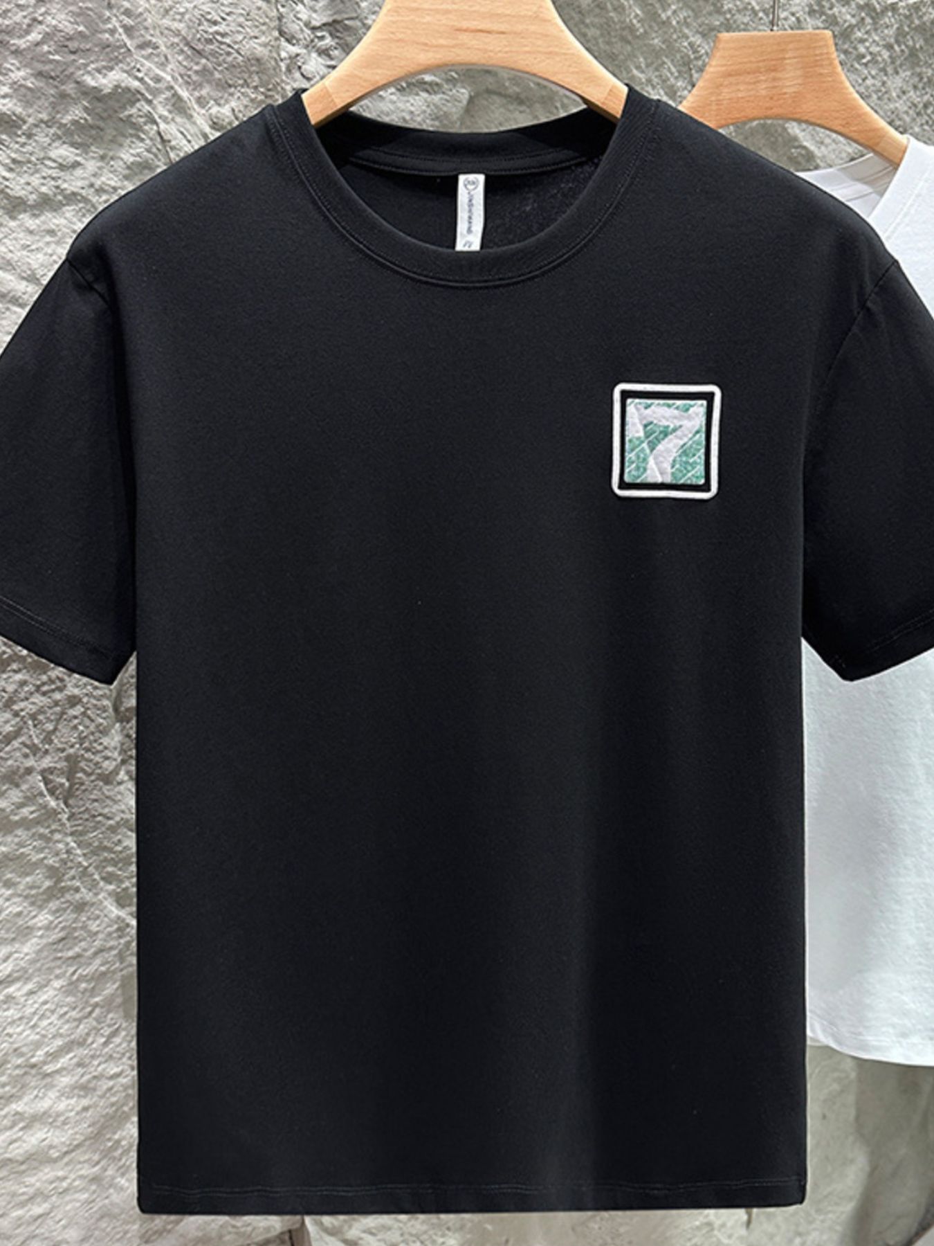 Men's Plus Size Round Neck Short Sleeve T-Shirt