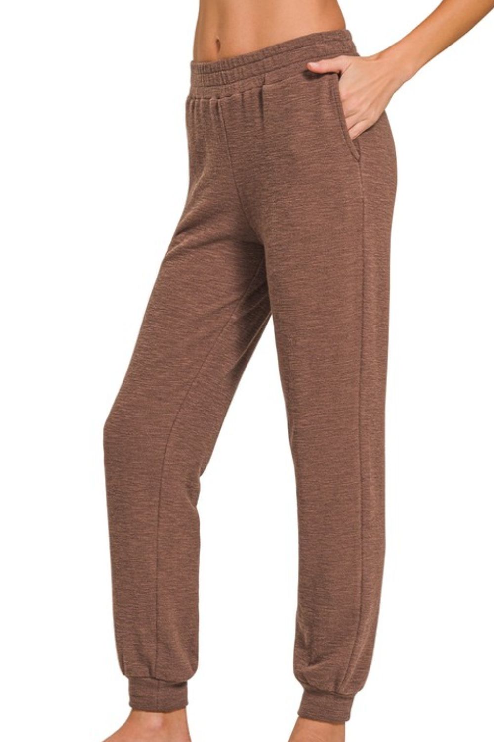 Cotton Slub Jogger Pants