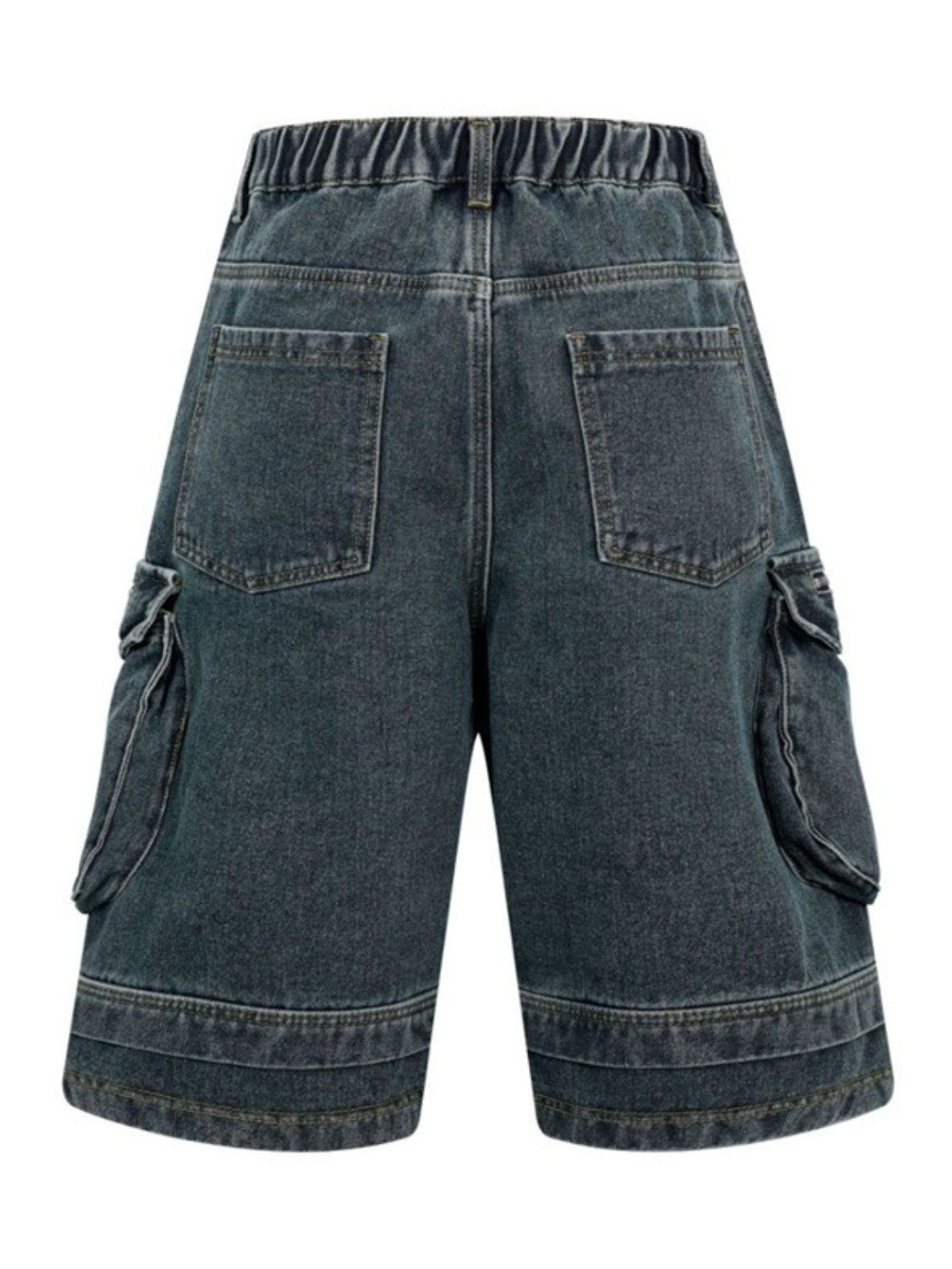 Men's Cargo Denim Shorts