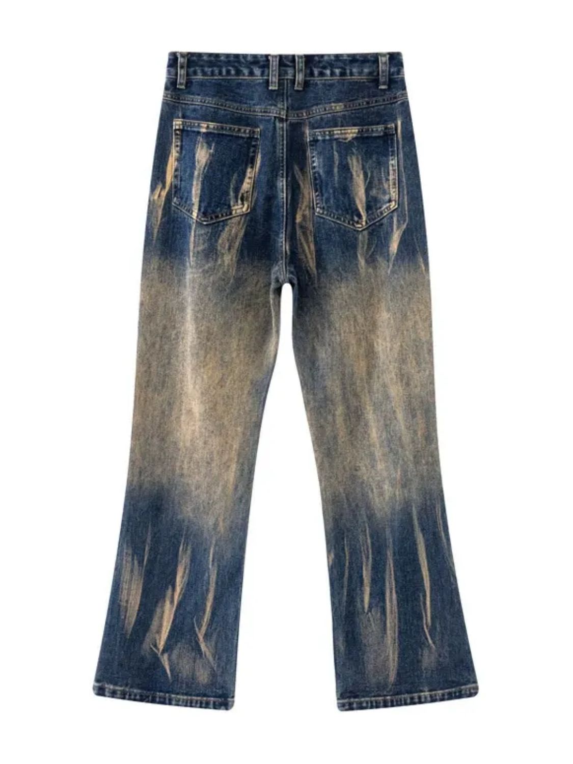 Men's Washed Jeans with Pockets